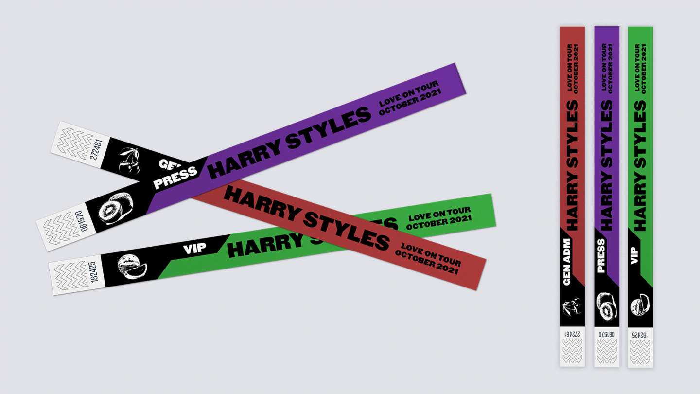 Harry Styles: Love on Tour Branding Project