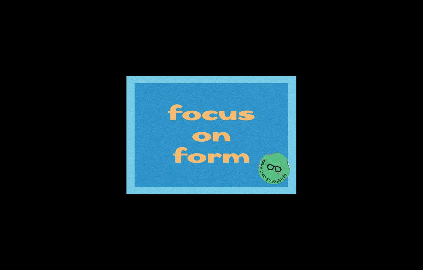 Focus on Form Zine