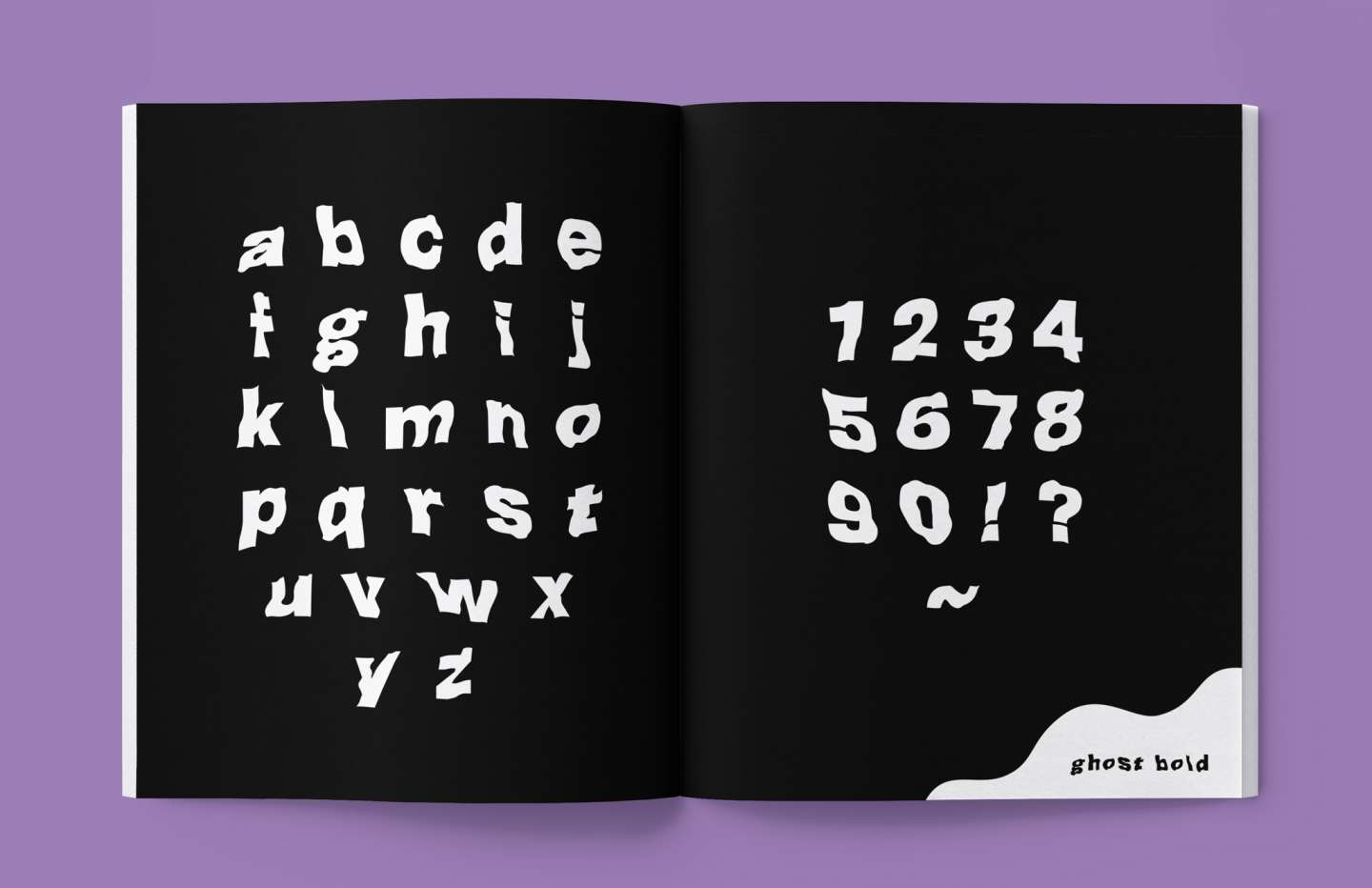 Ghost Typography and Zine