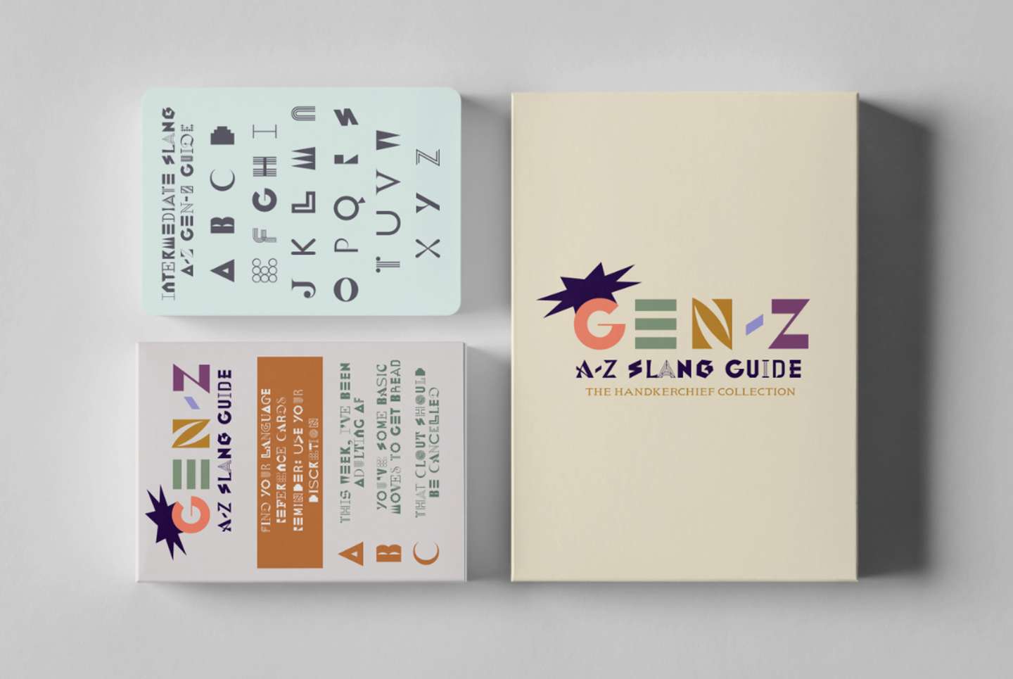 Gen Z: A-Z Slang Guide Handkerchief Collection