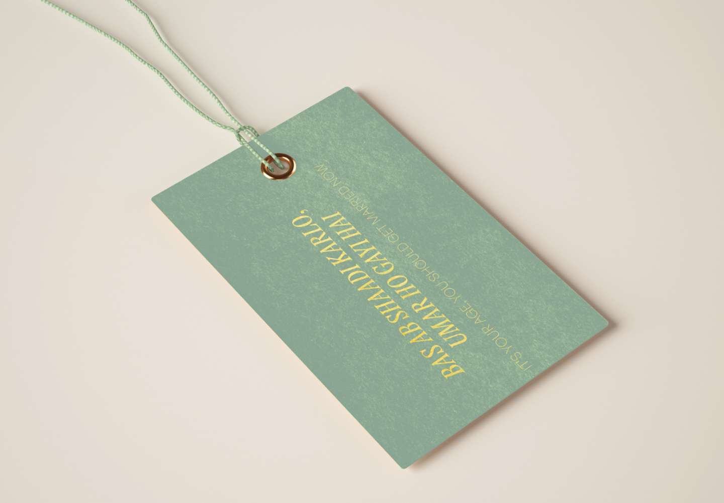 Indian Auntie: Return Gift Tags