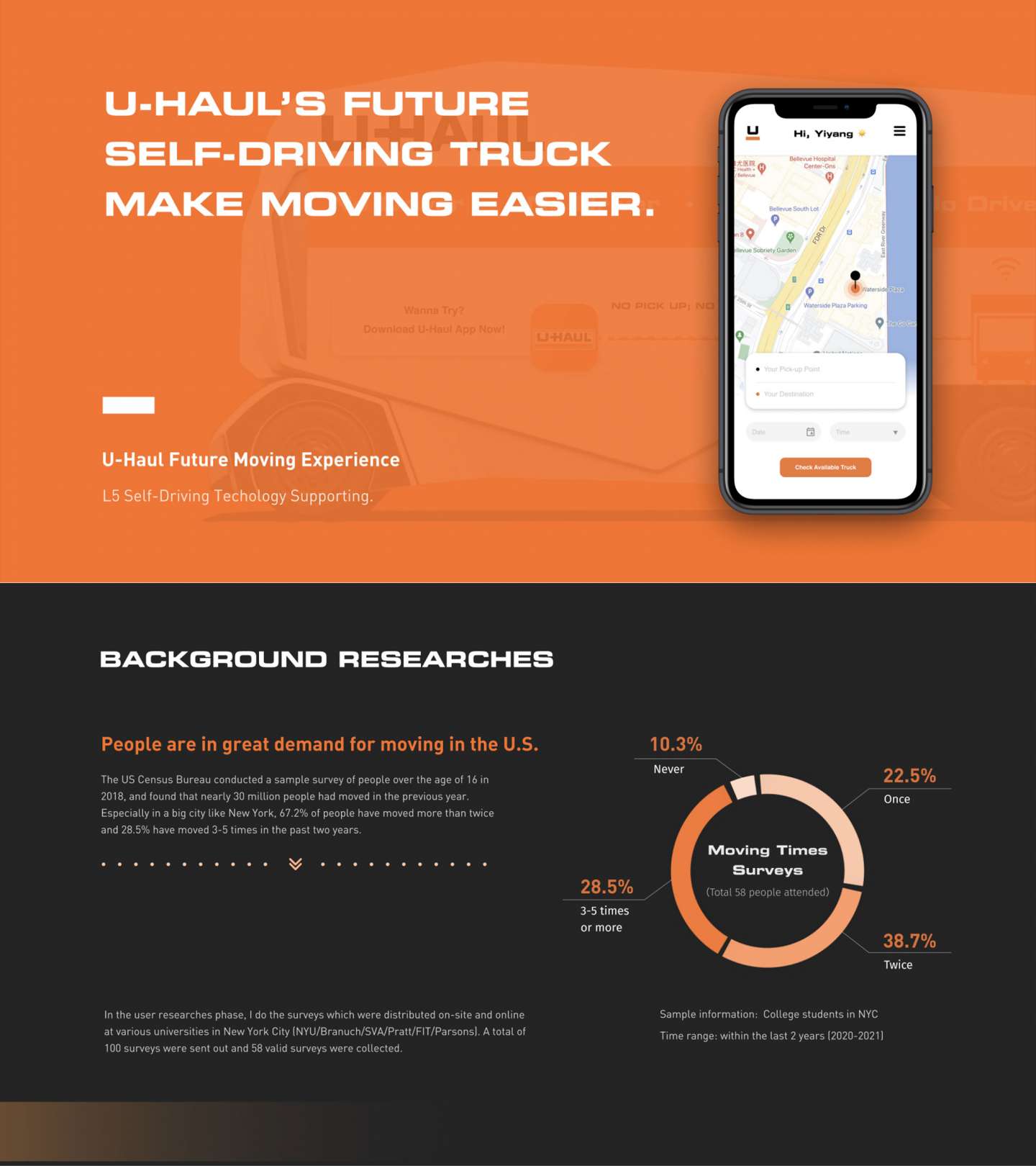 U-Haul Future Moving Truck