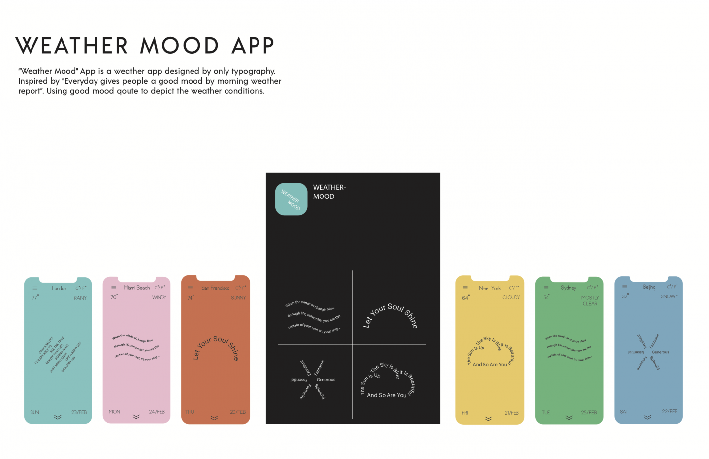 Weather Mood App