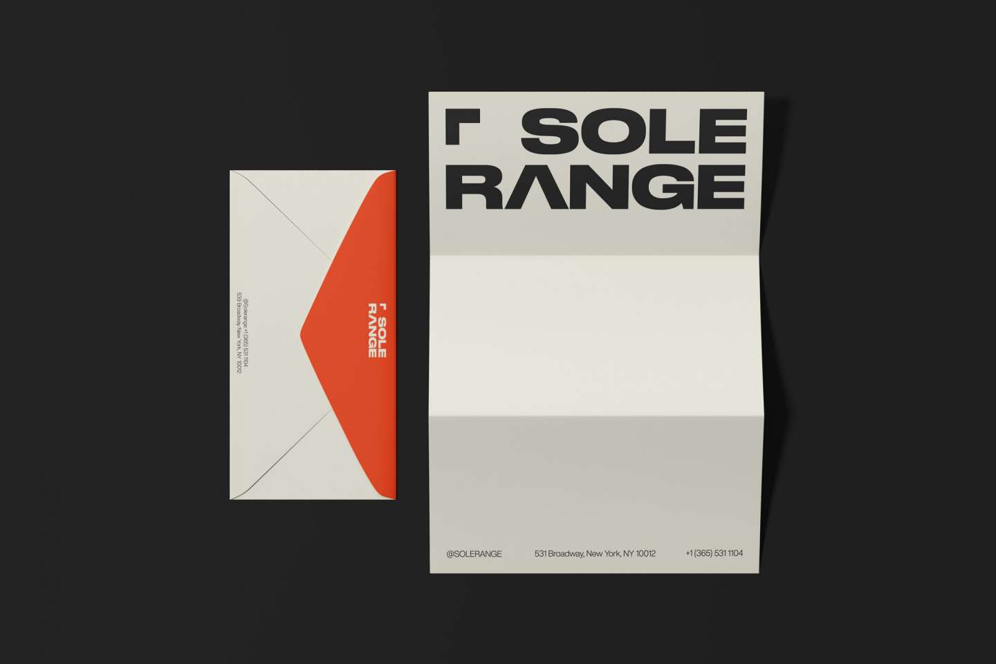 SOLE RANGE Branding