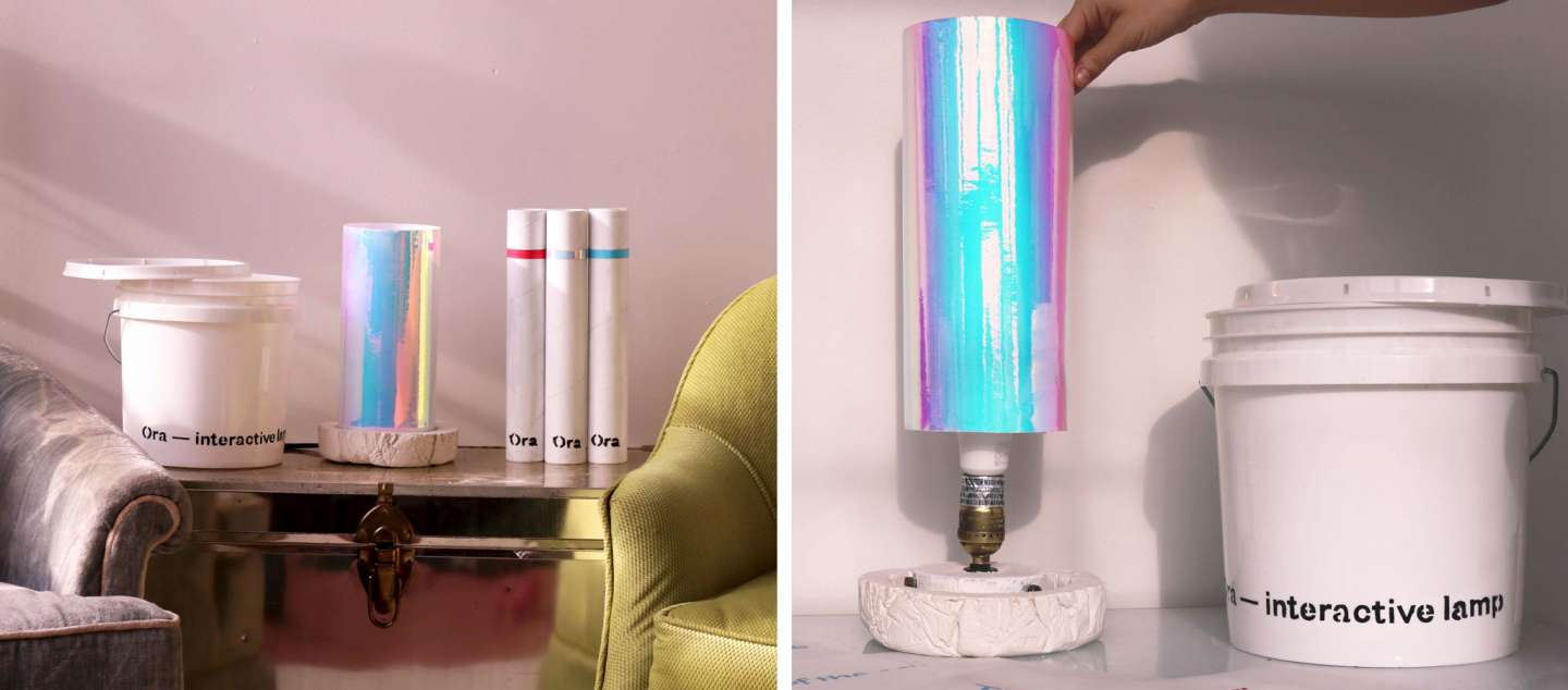Ora Interactive Lamp By Bina Thorsen SVA Design Ora Interactive Lamp By Bina Thorsen SVA Design