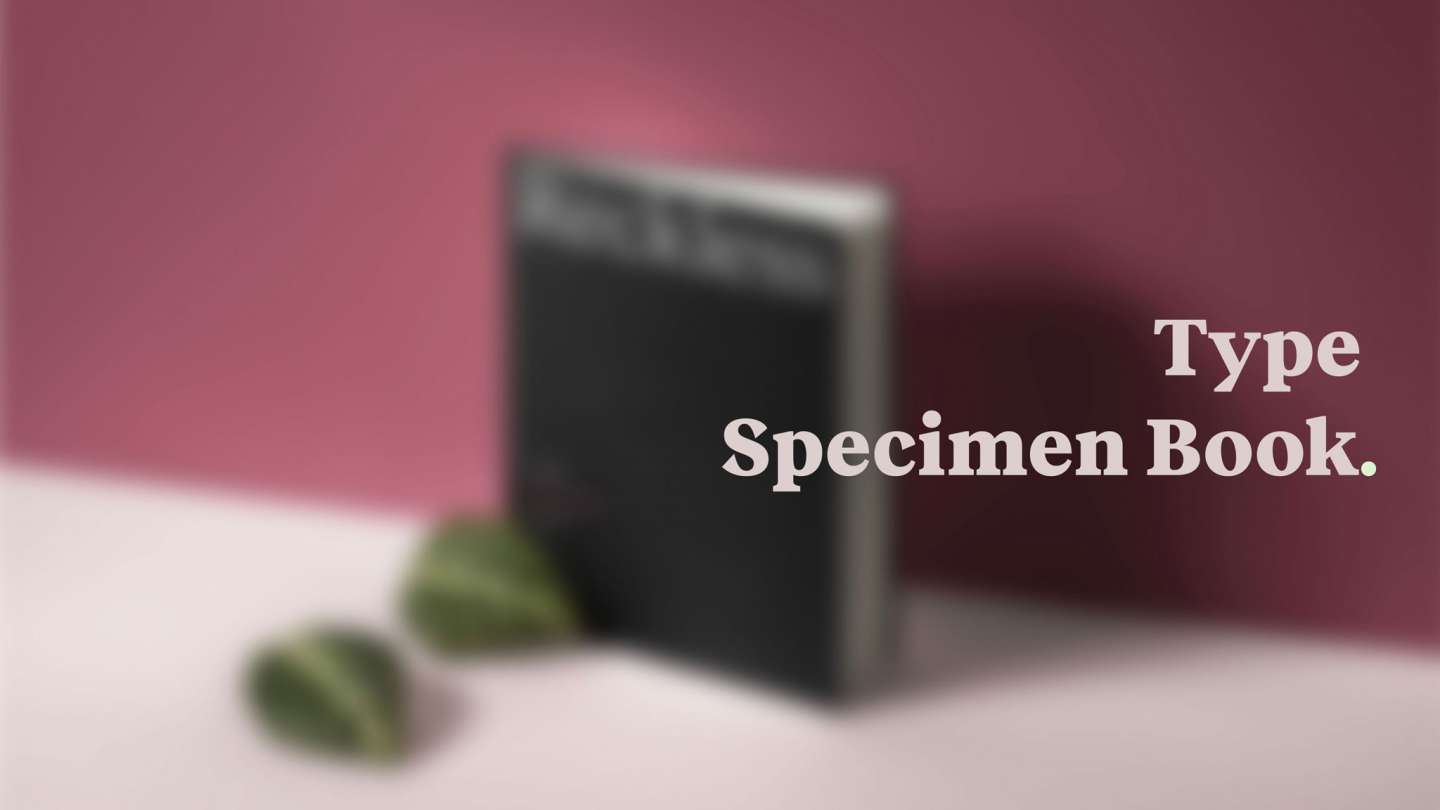 Type Specimen Book