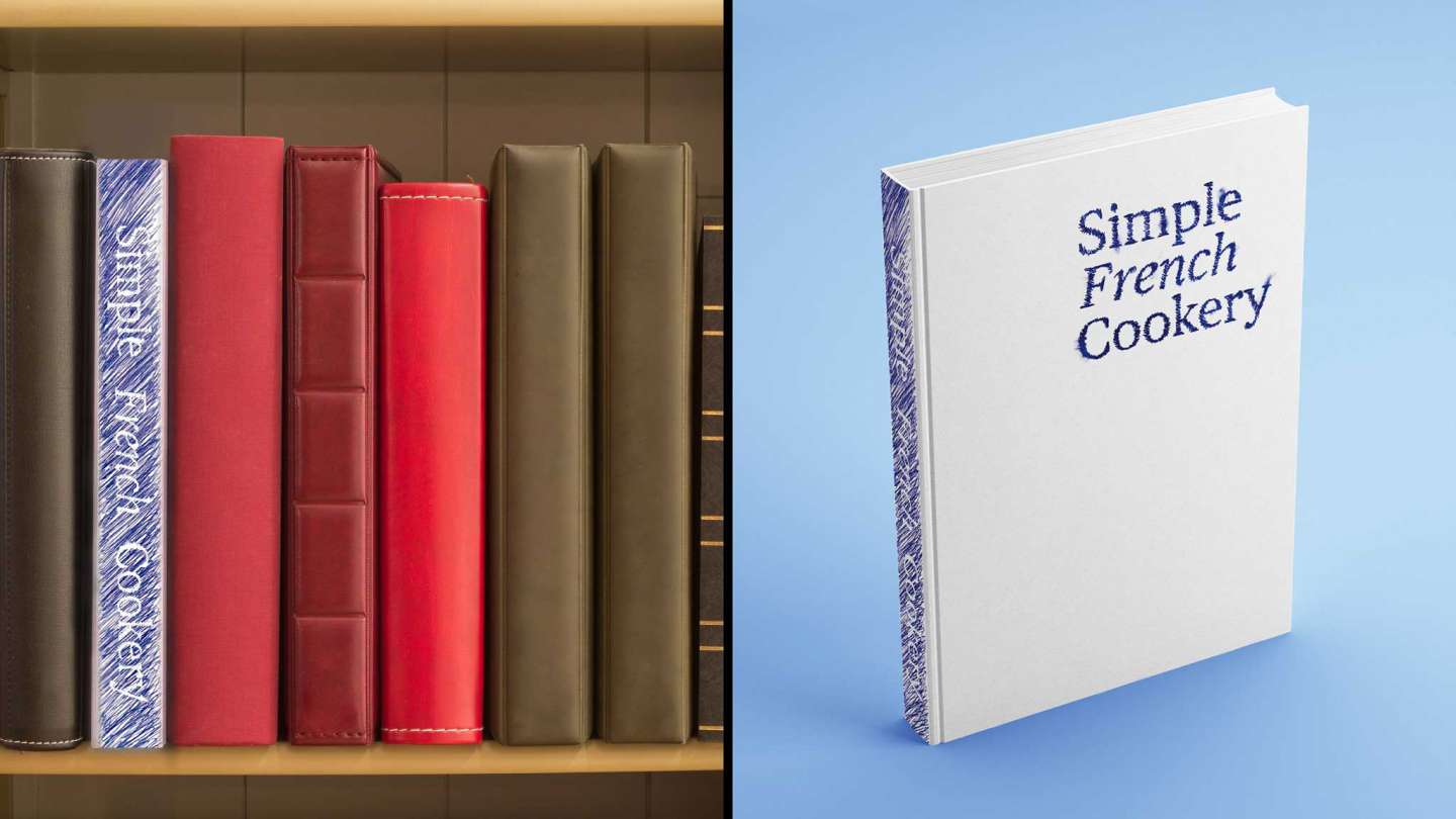Simple French Cookery Book Design By Barbara Cadorna SVA Design