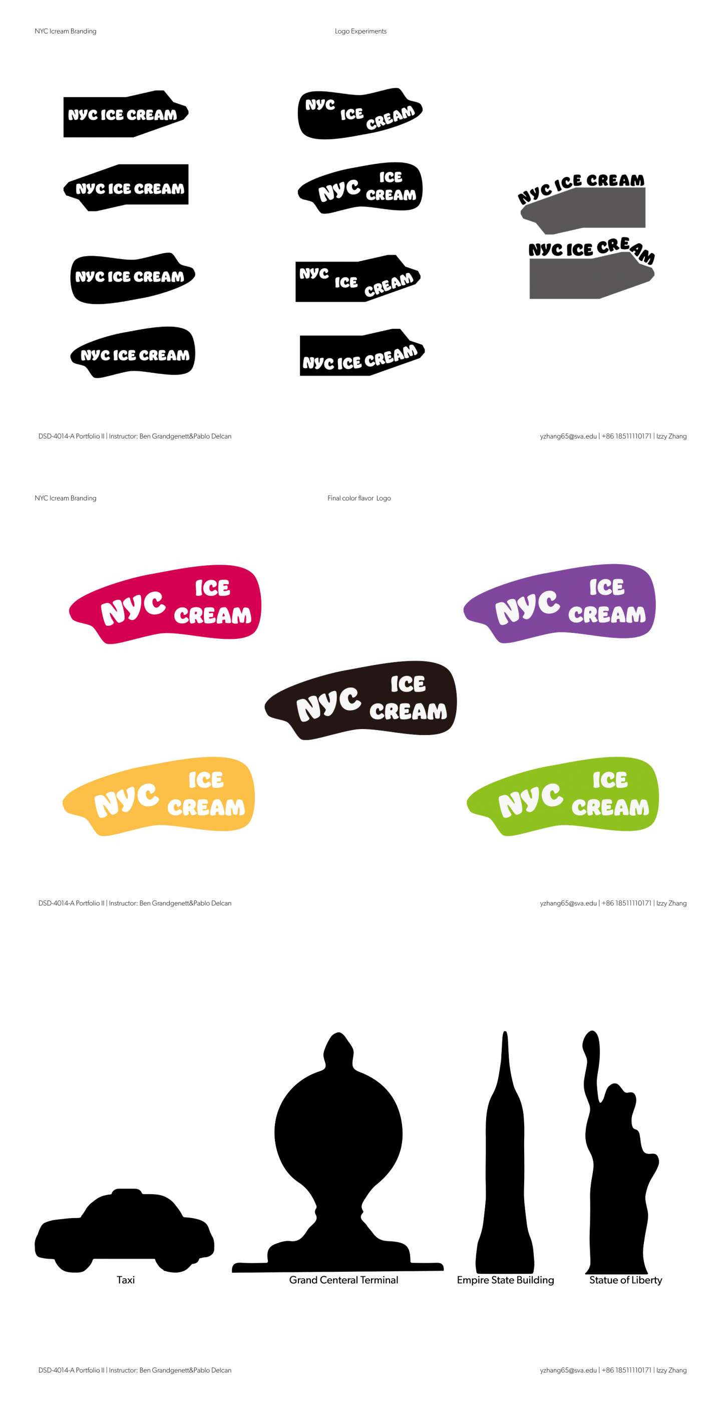 NYC Ice Cream - Branding