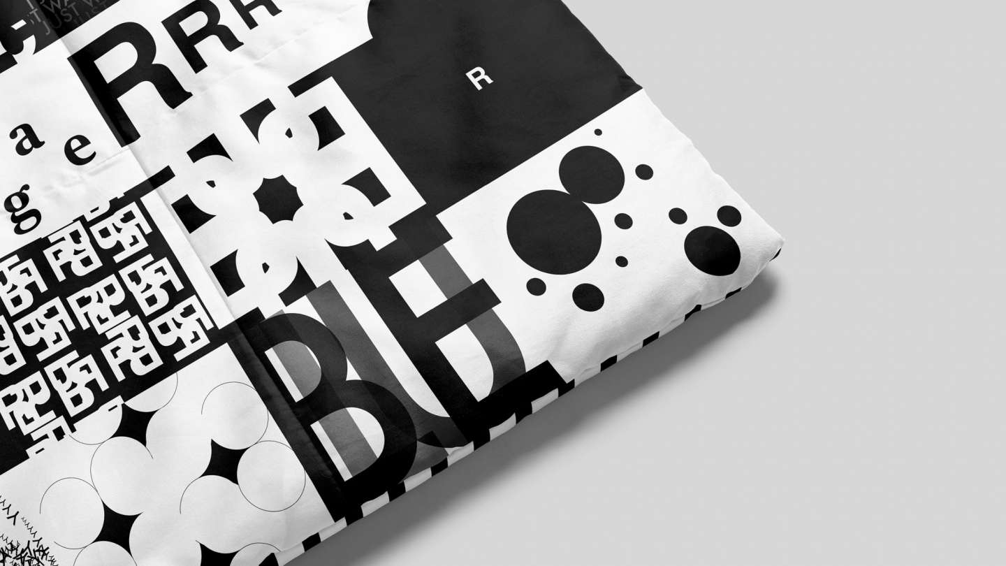 Typography Quilt Design