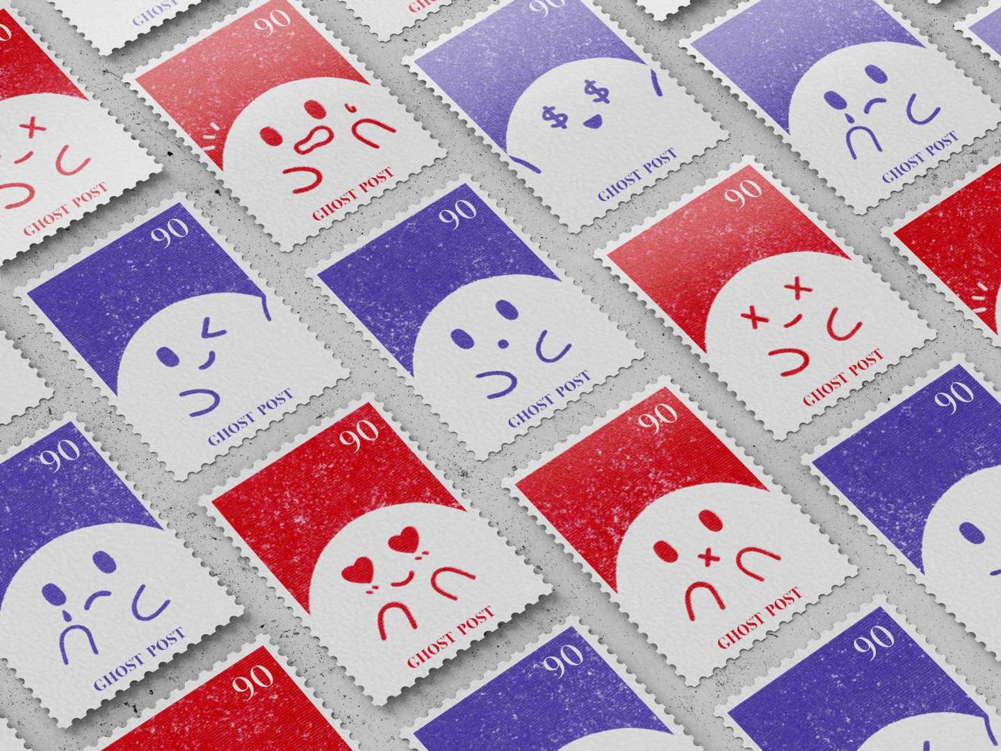 Postal Design: Ghost Post