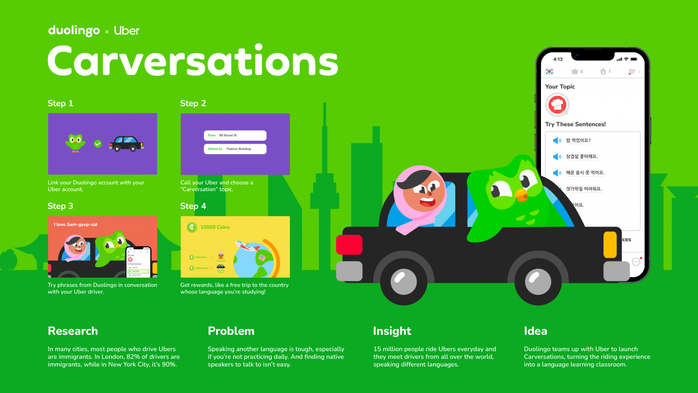 Duolingo: Carversations