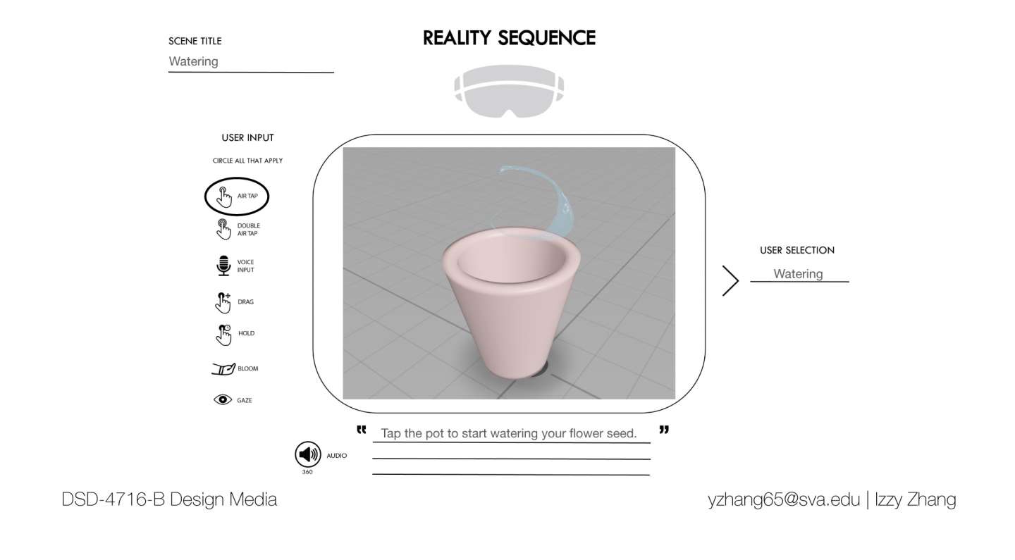 Flower Project - Spatial AR