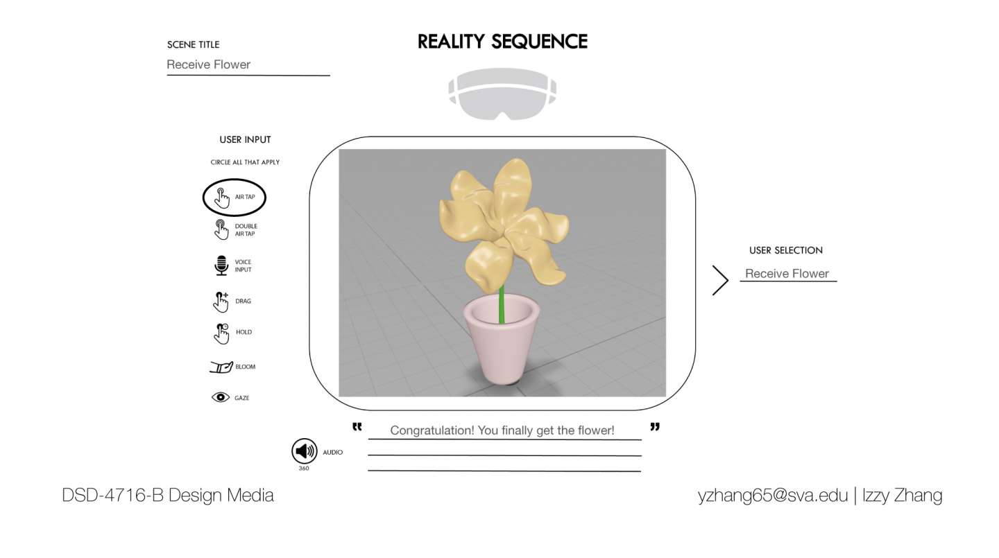 Flower Project - Spatial AR