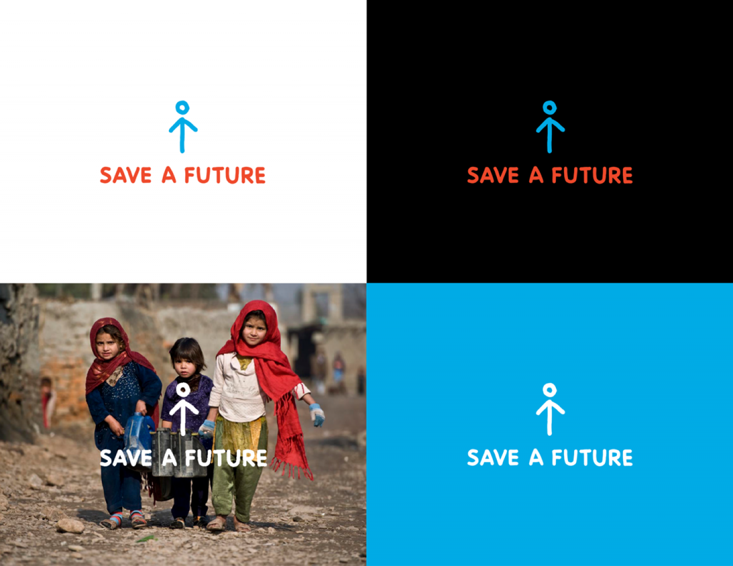 Save A Future Logo Design