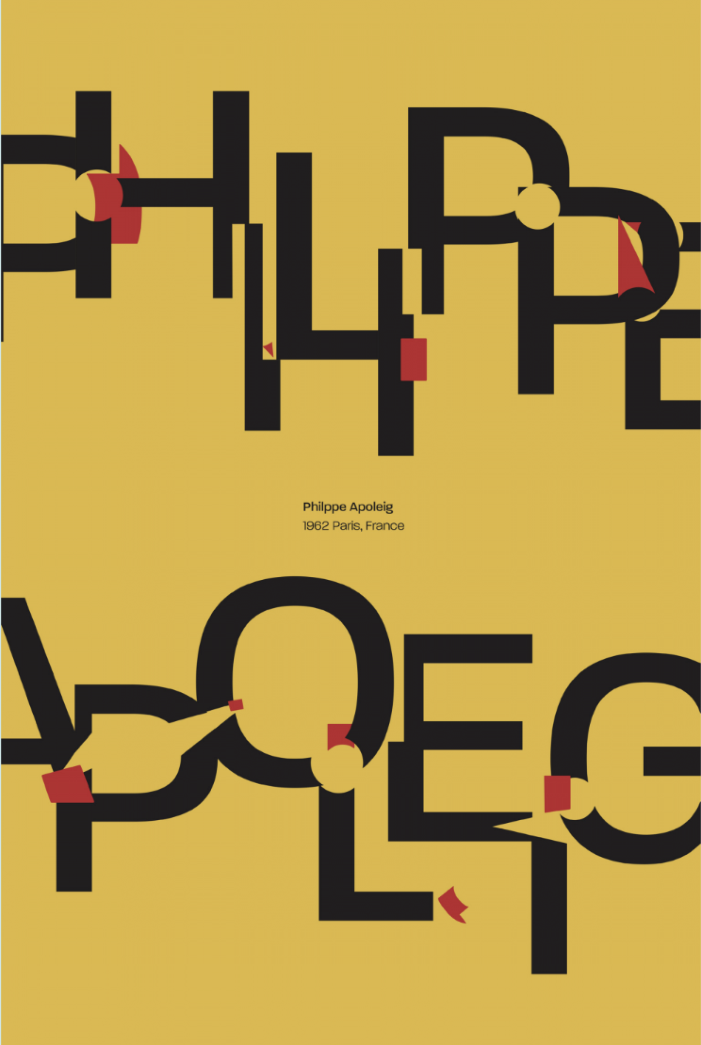 Philippe Apeloig Type Poster