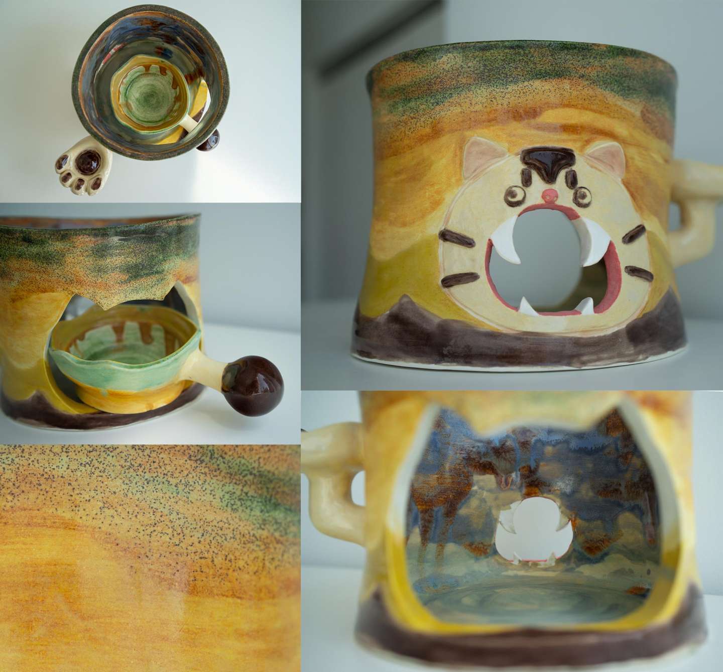 The Cat In Ceramic
