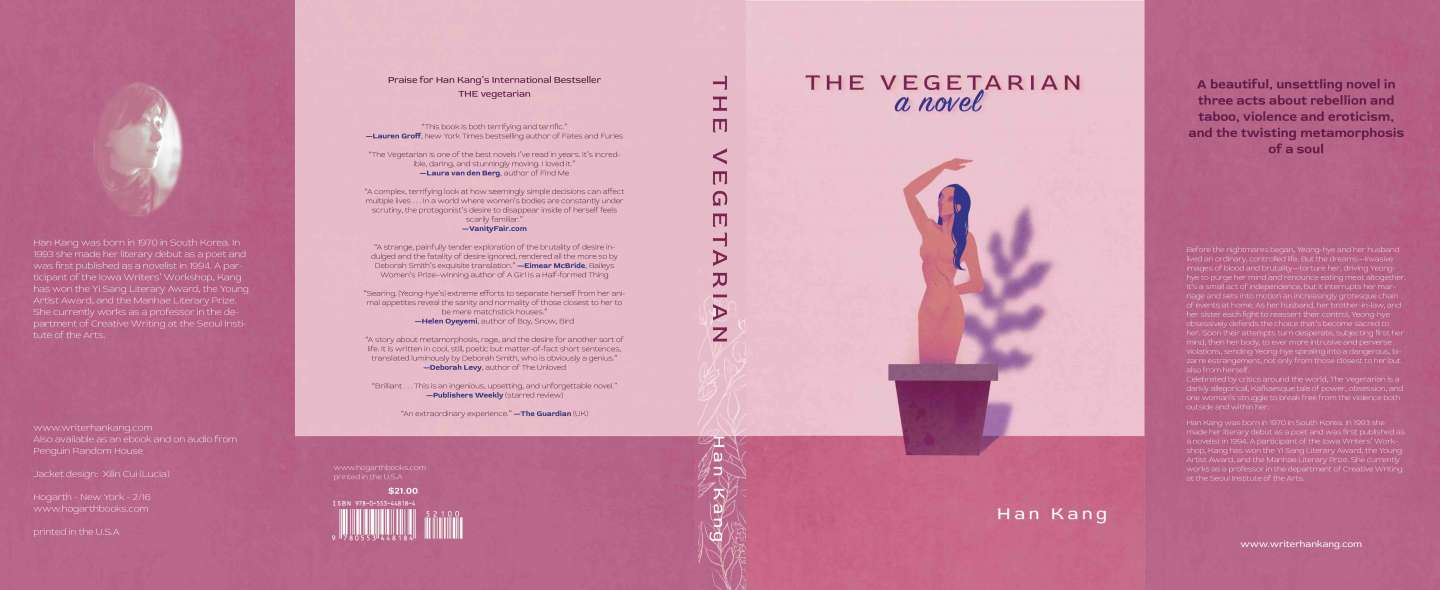 THE VEGETARIAN Book Cover Design