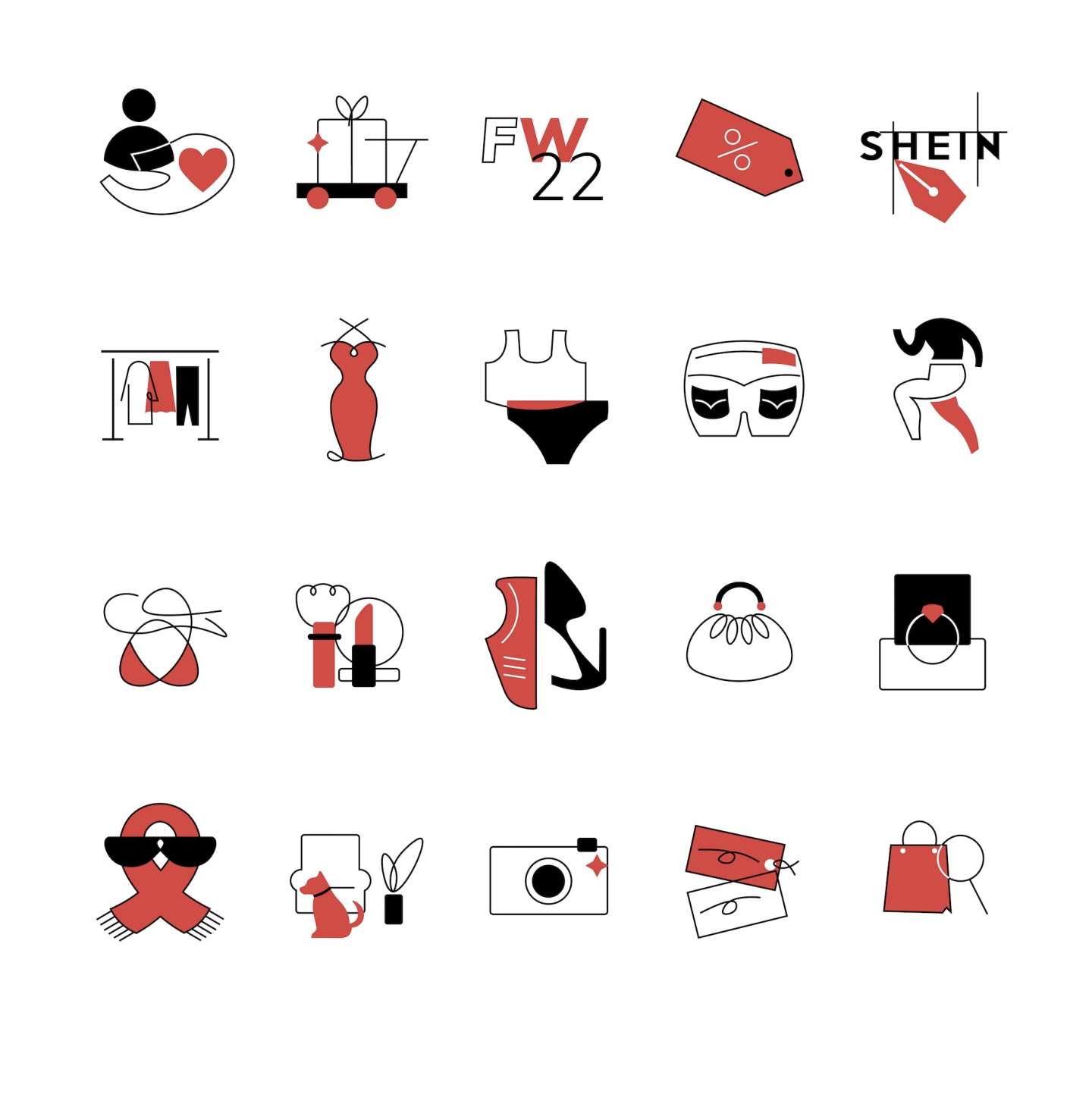 SHEIN Icon Design by Xinlin Cui – SVA Design
