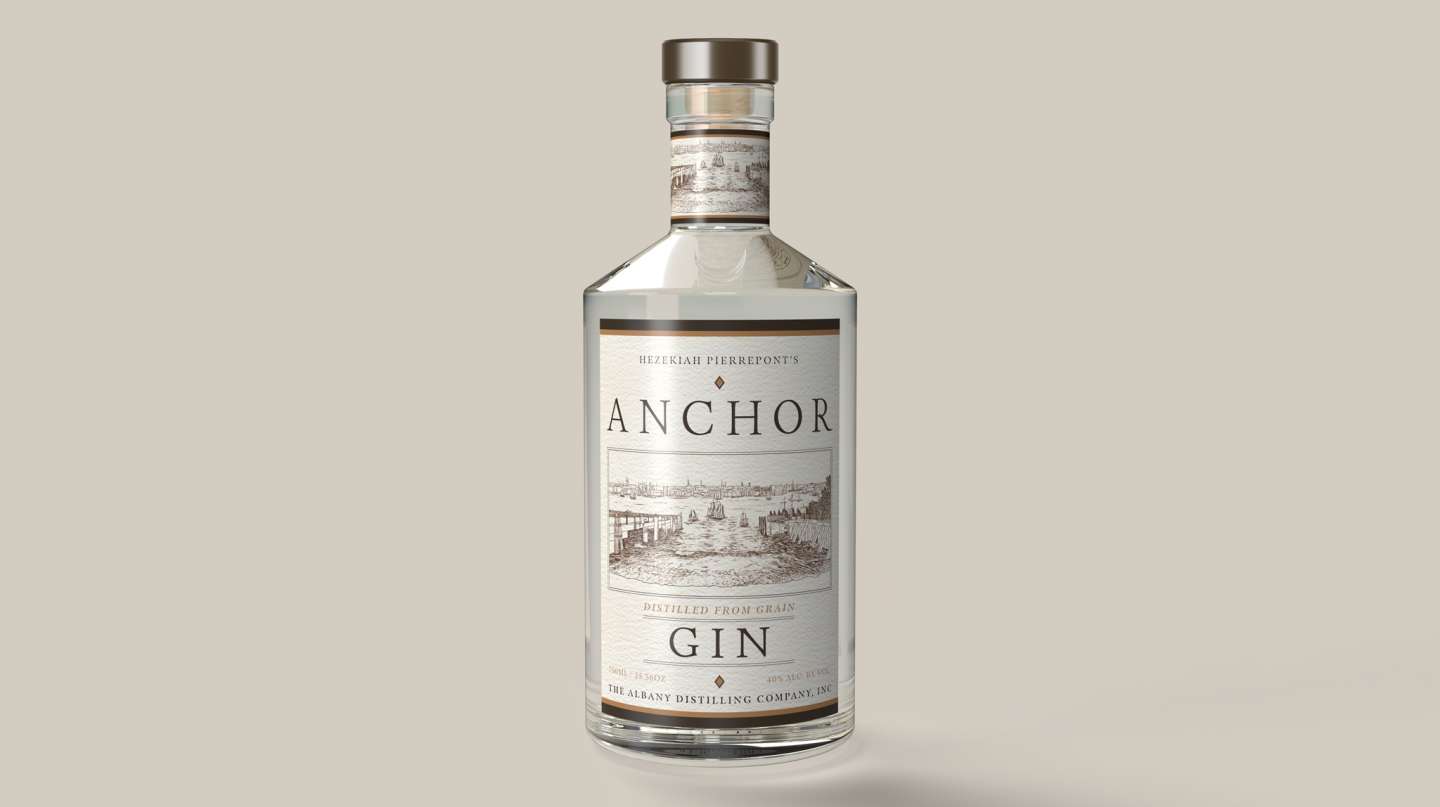 Anchor Gin by Hezekiah Pierrepont