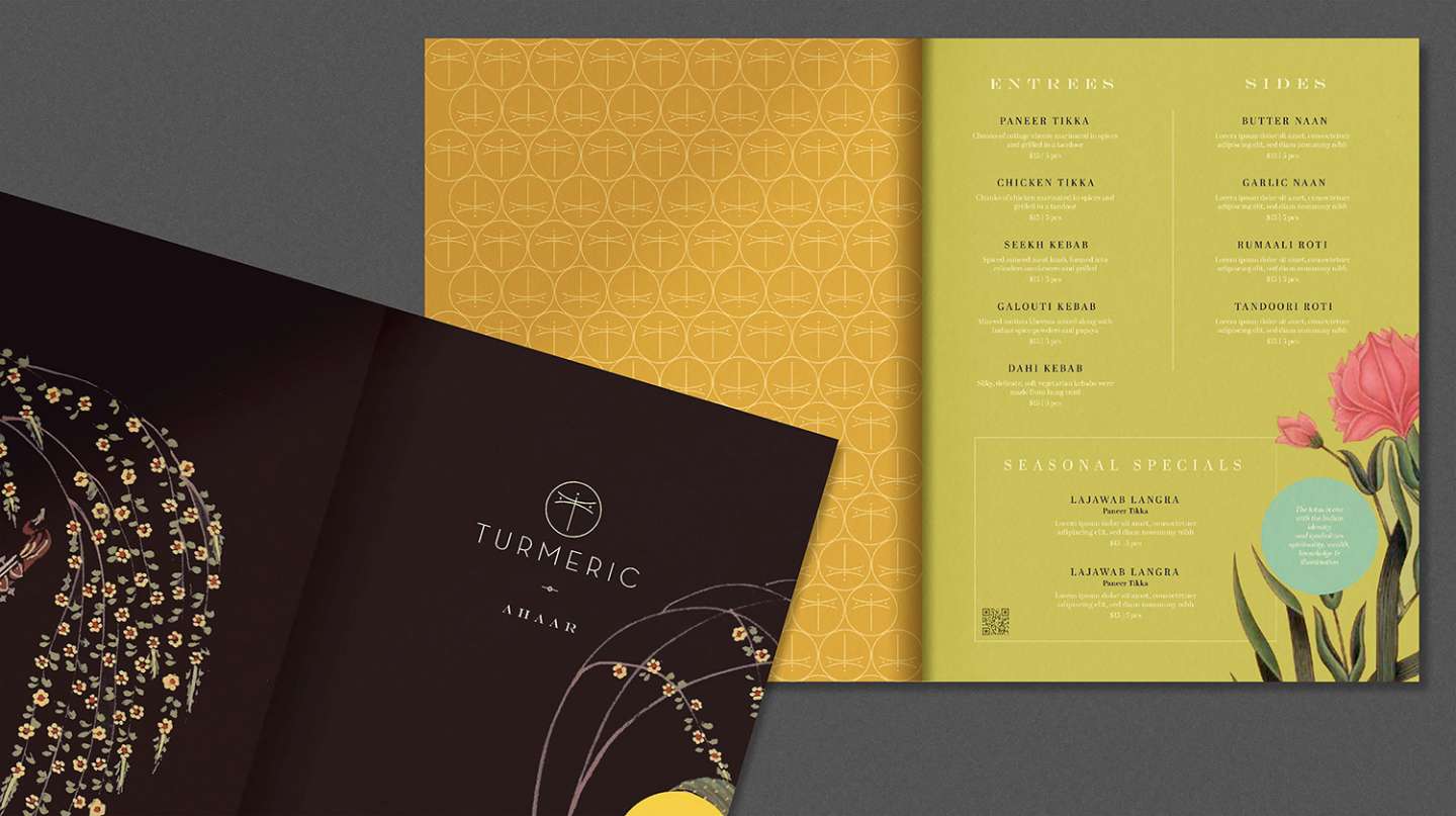 Turmeric Restaurant Branding