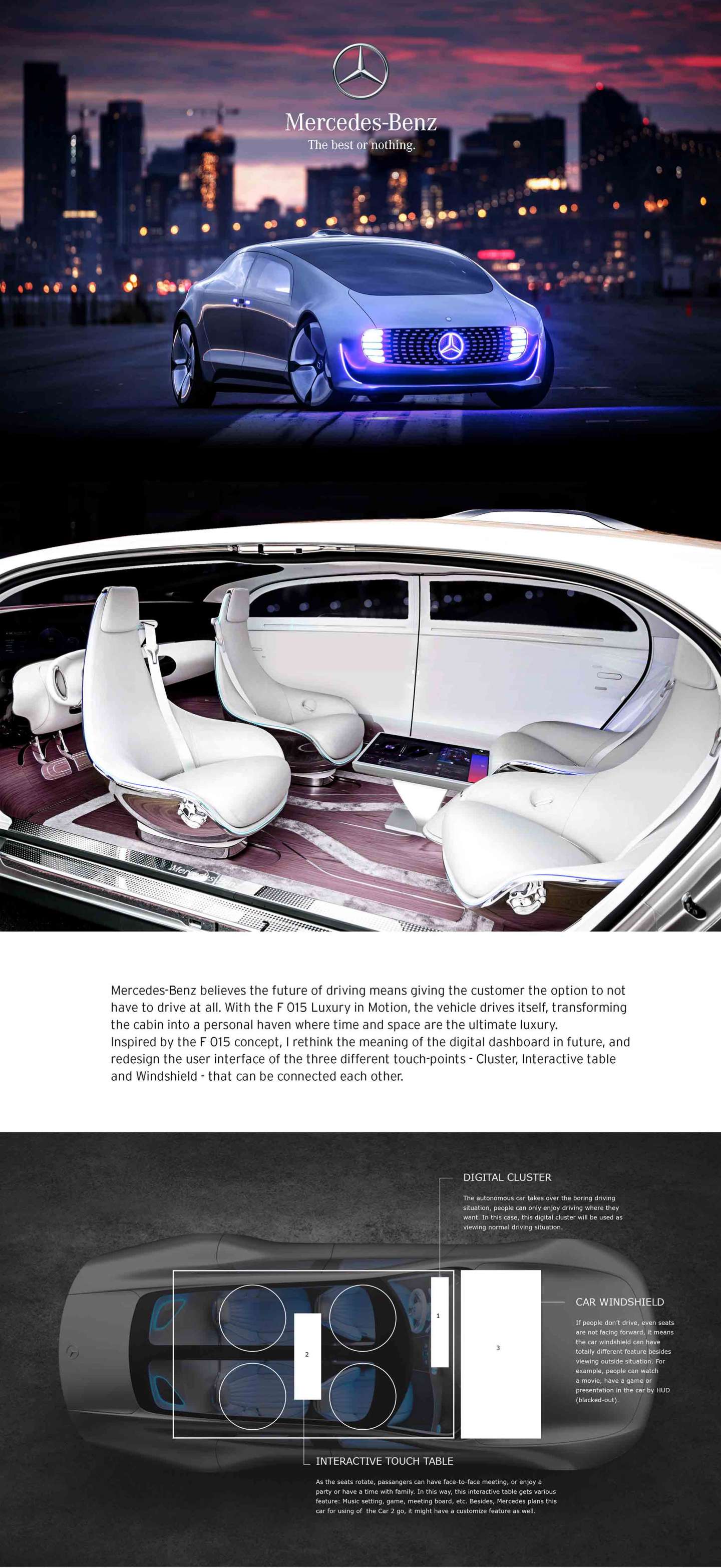 Mercedes-Benz Interface Design: Luxury in Motion