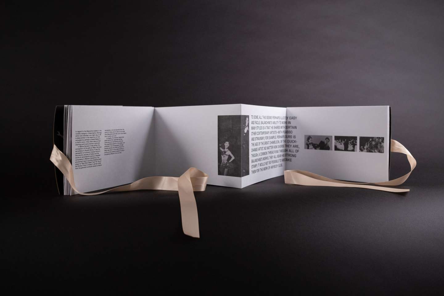 Balanchine Book Design