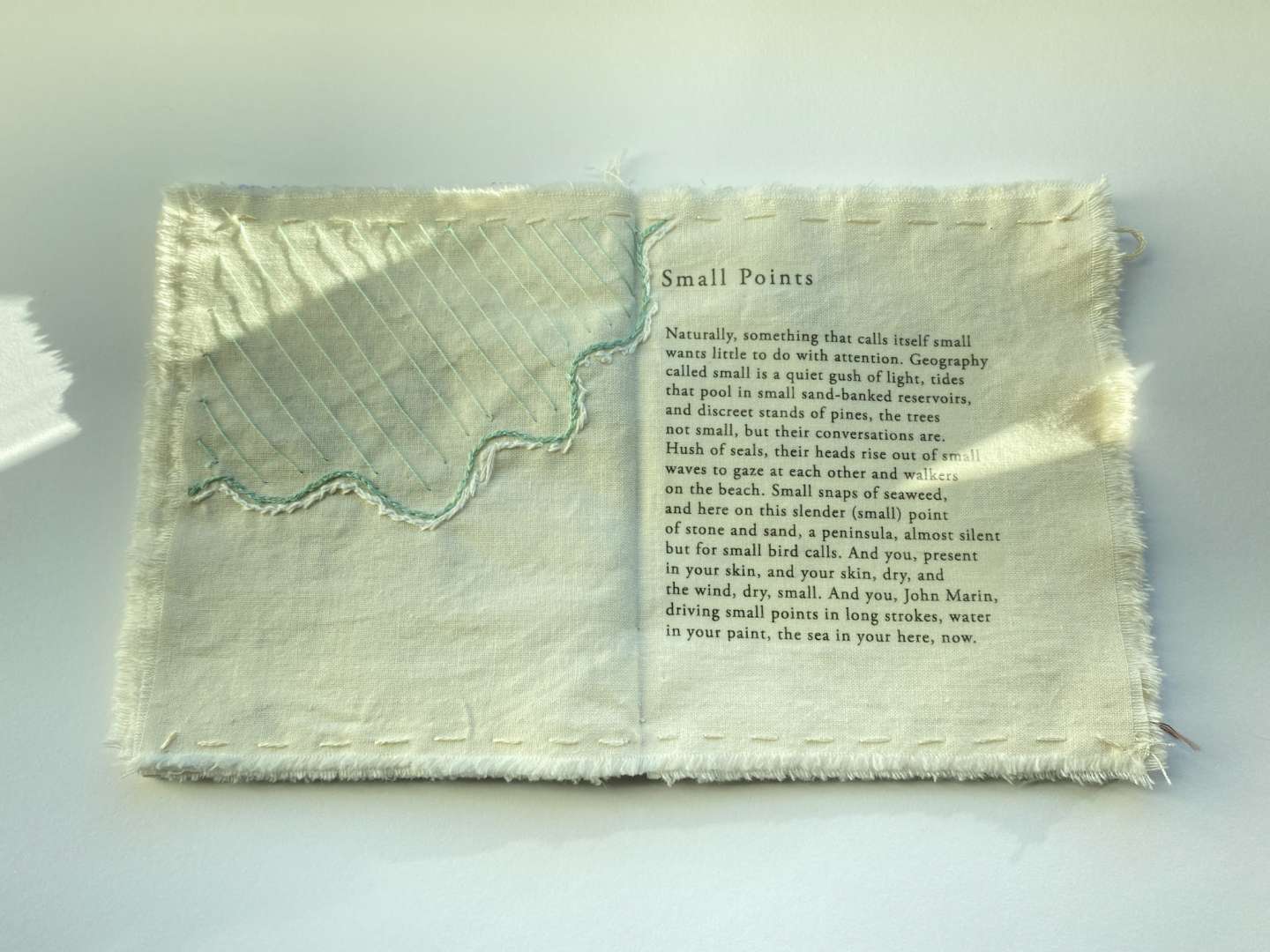 As It Is - Hand Embroidered Book 