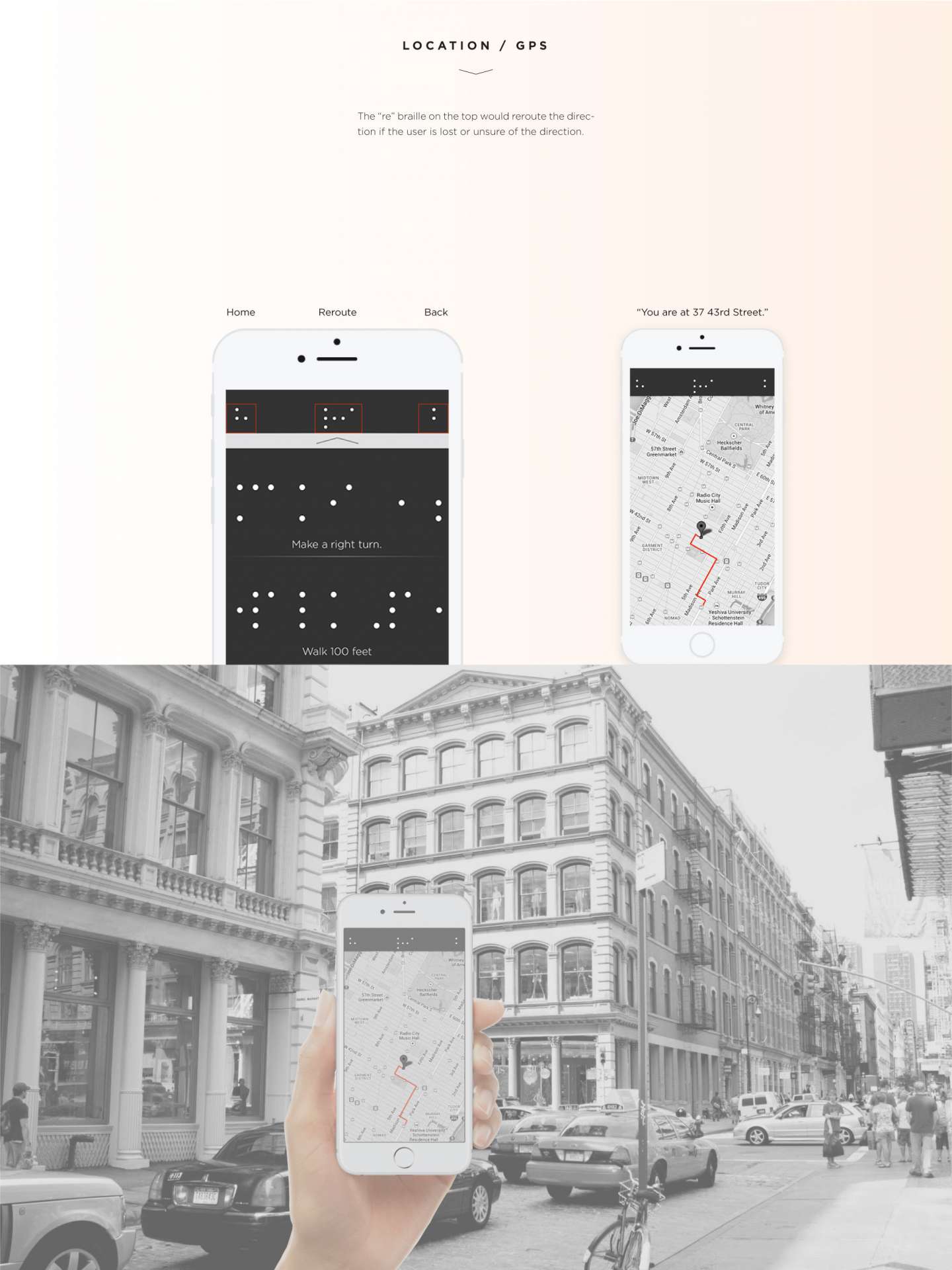 GO: A Navigation App For the Visually Impaired