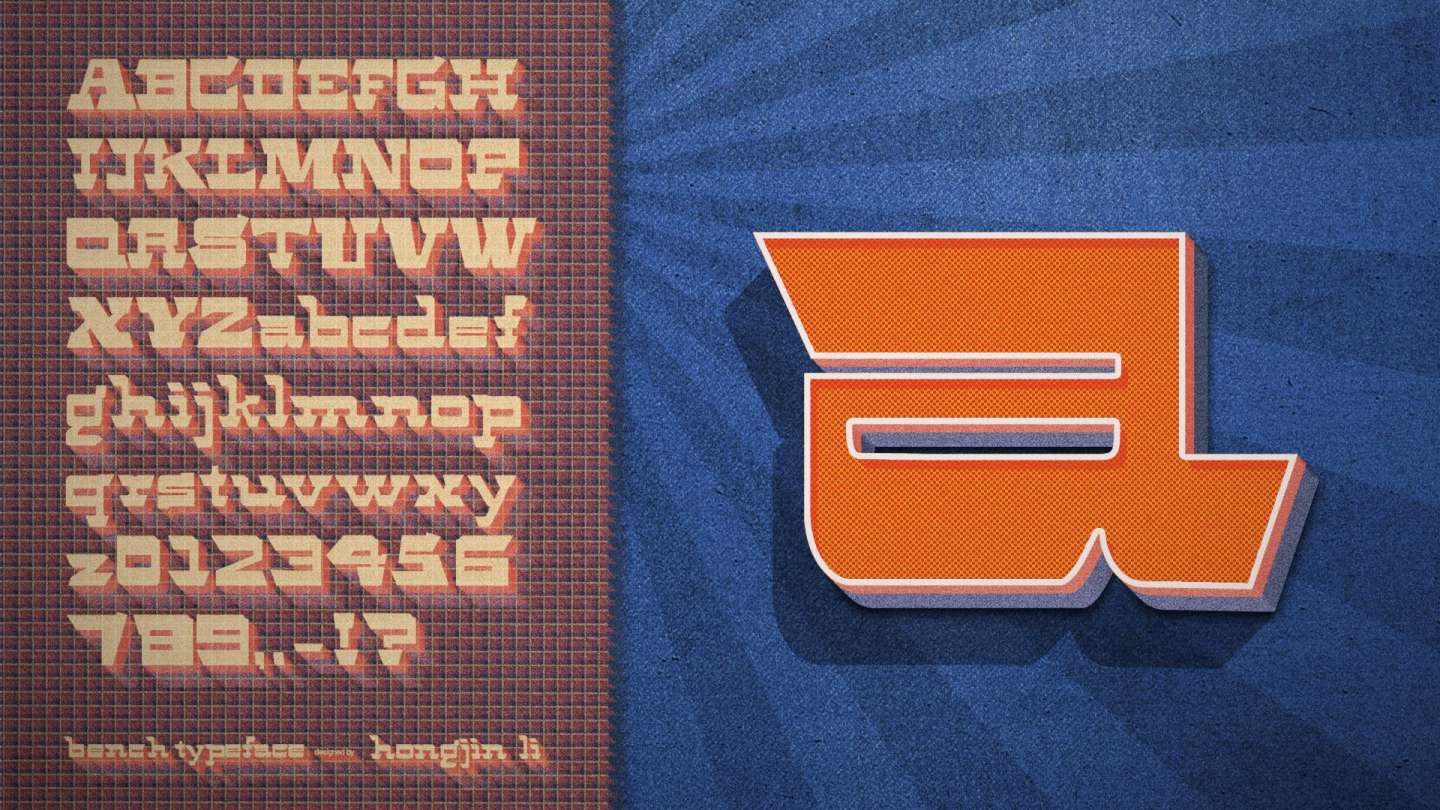 Typeface Design-Bench