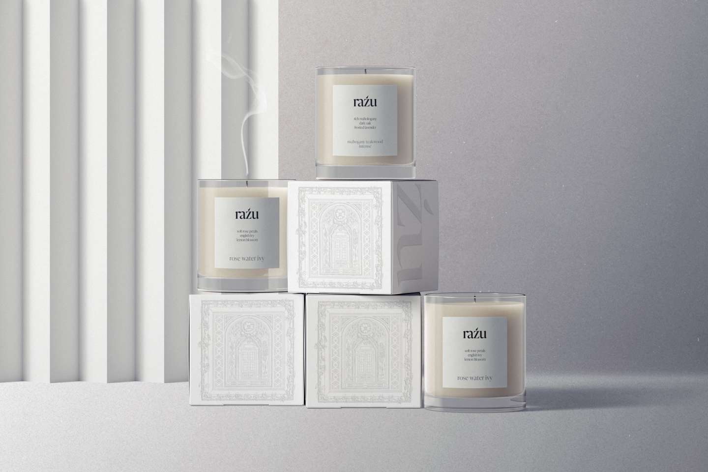 razu Candle Packaging