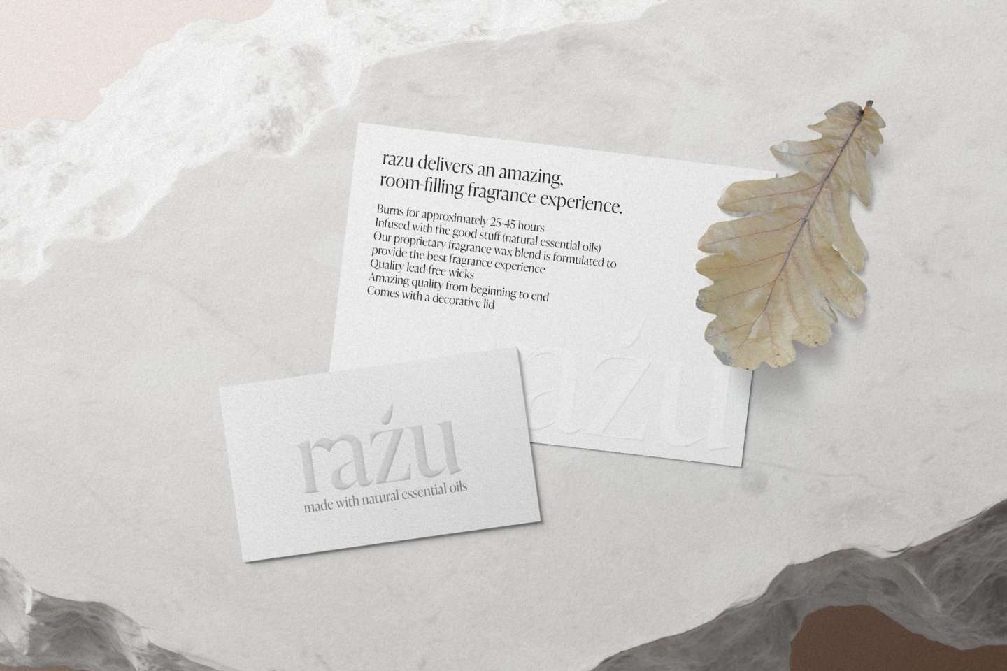 razu Candle Packaging