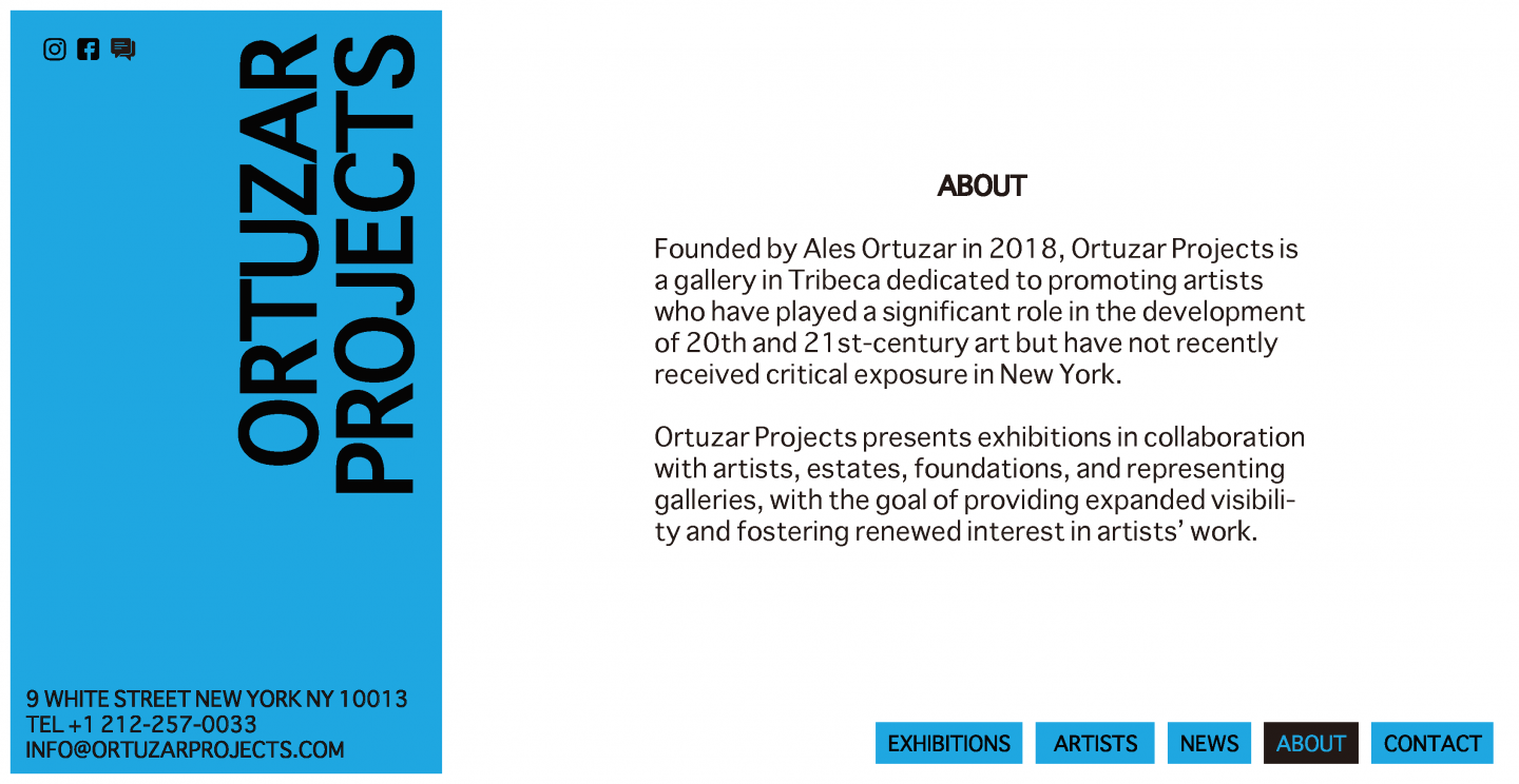 ORTUZAR PROJECTS GALLERY