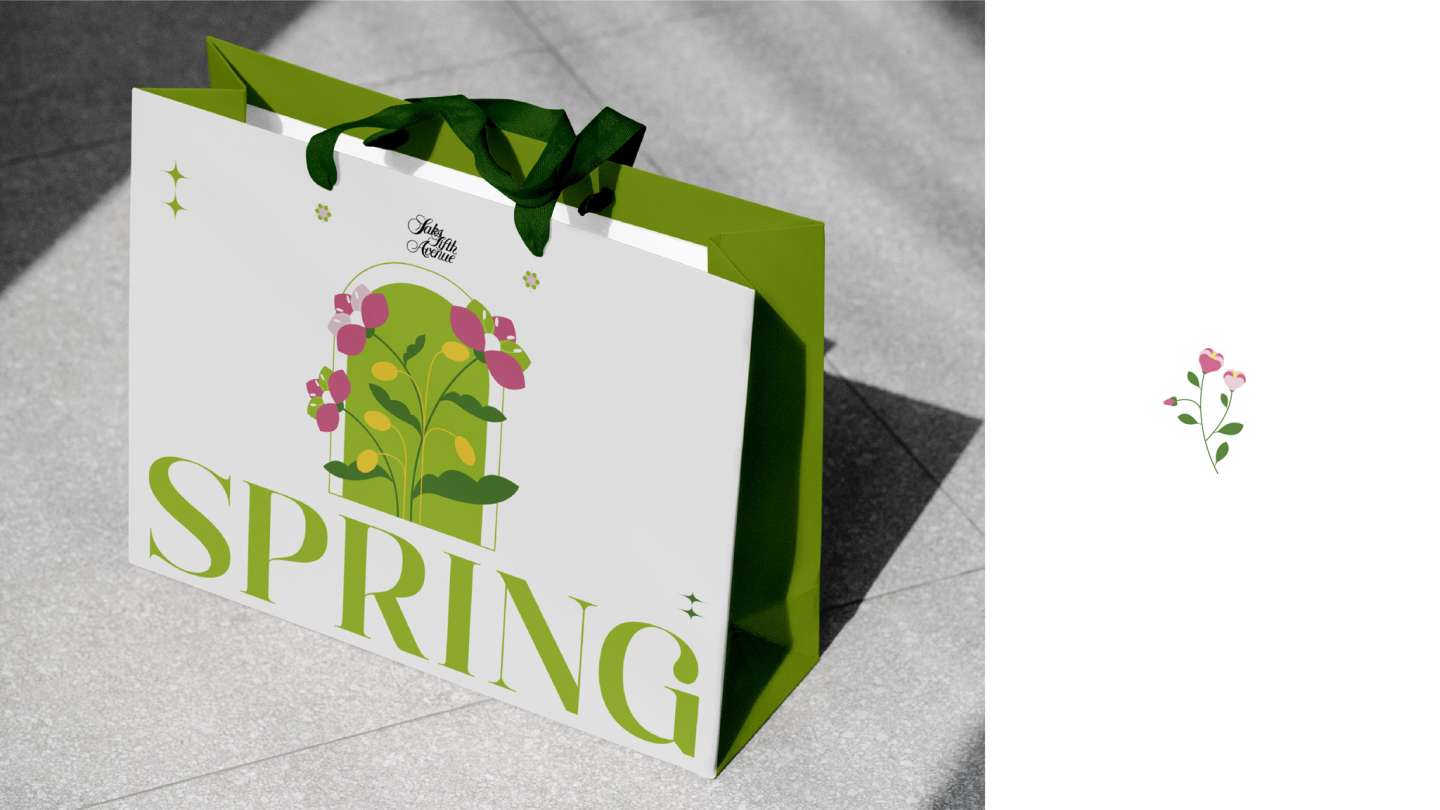 Saks Fifth Avenue Spring 2023 Branding