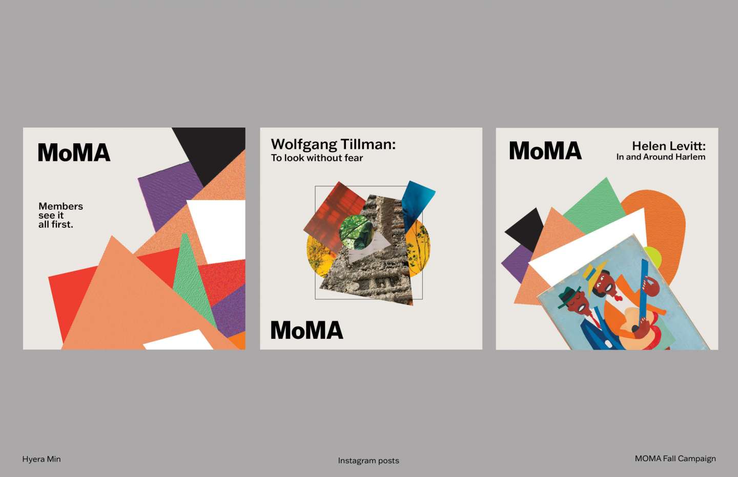 MOMA fall campaign