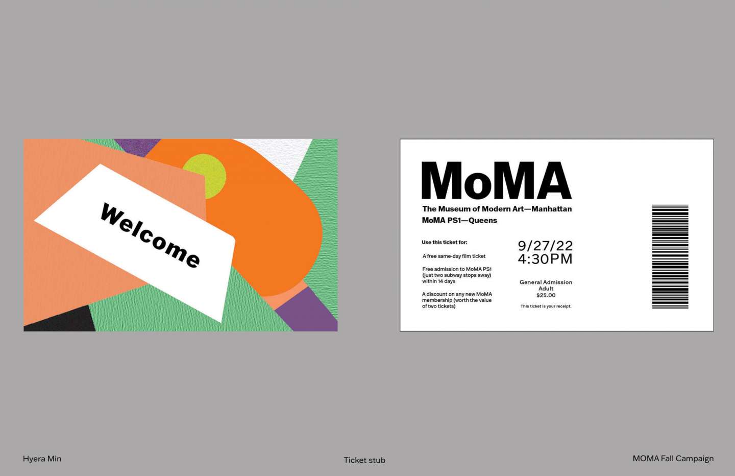 MOMA fall campaign