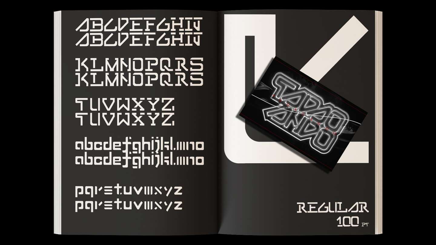  Tadao Ando Typeface