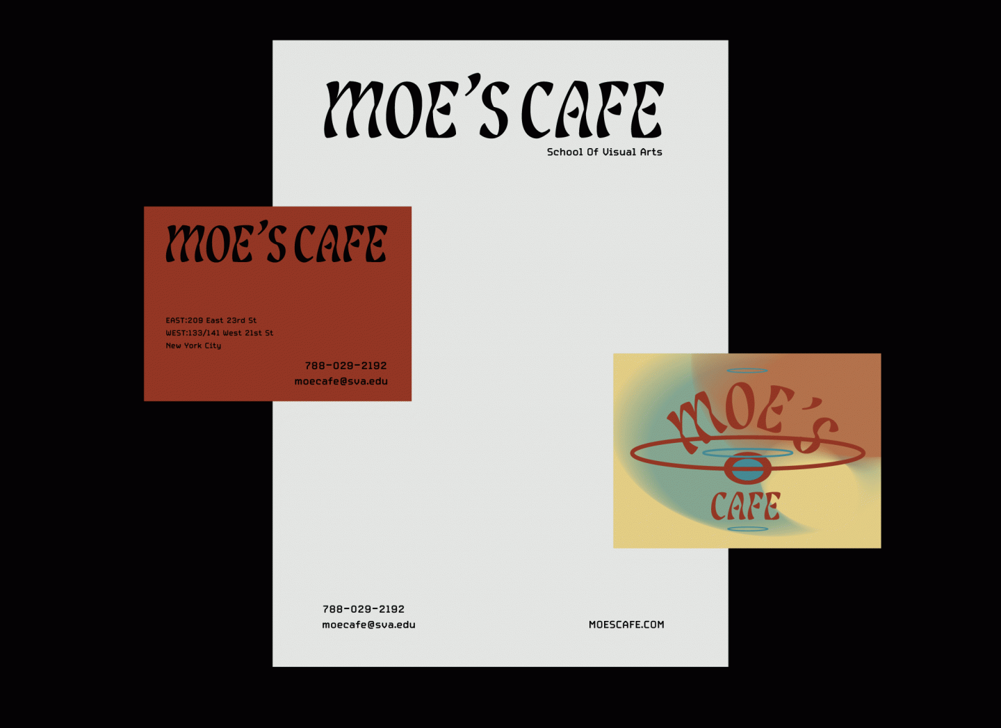 Moe's Cafe Rebranding