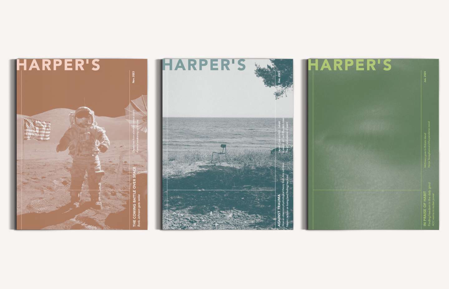 Harper's Magazine Redesign