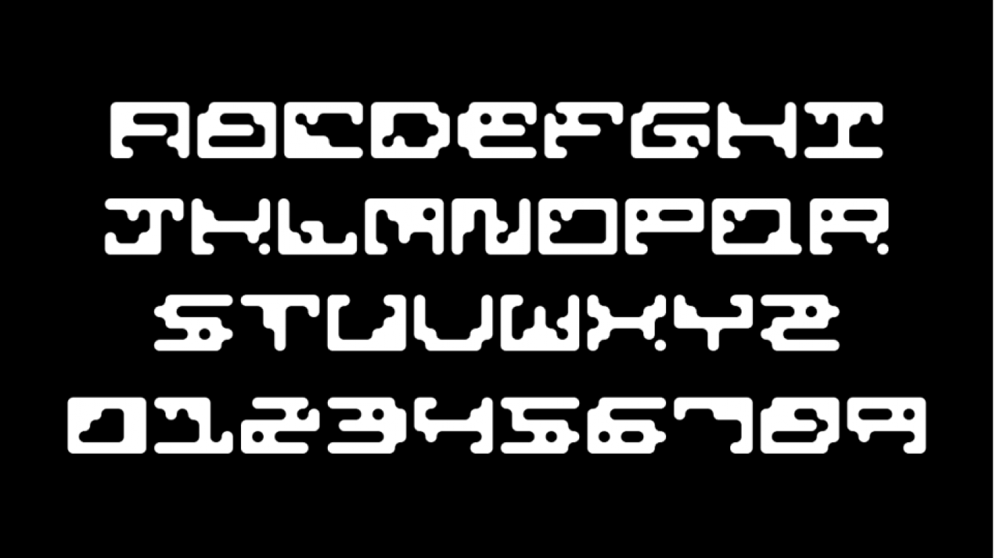 Display Typeface: Melt