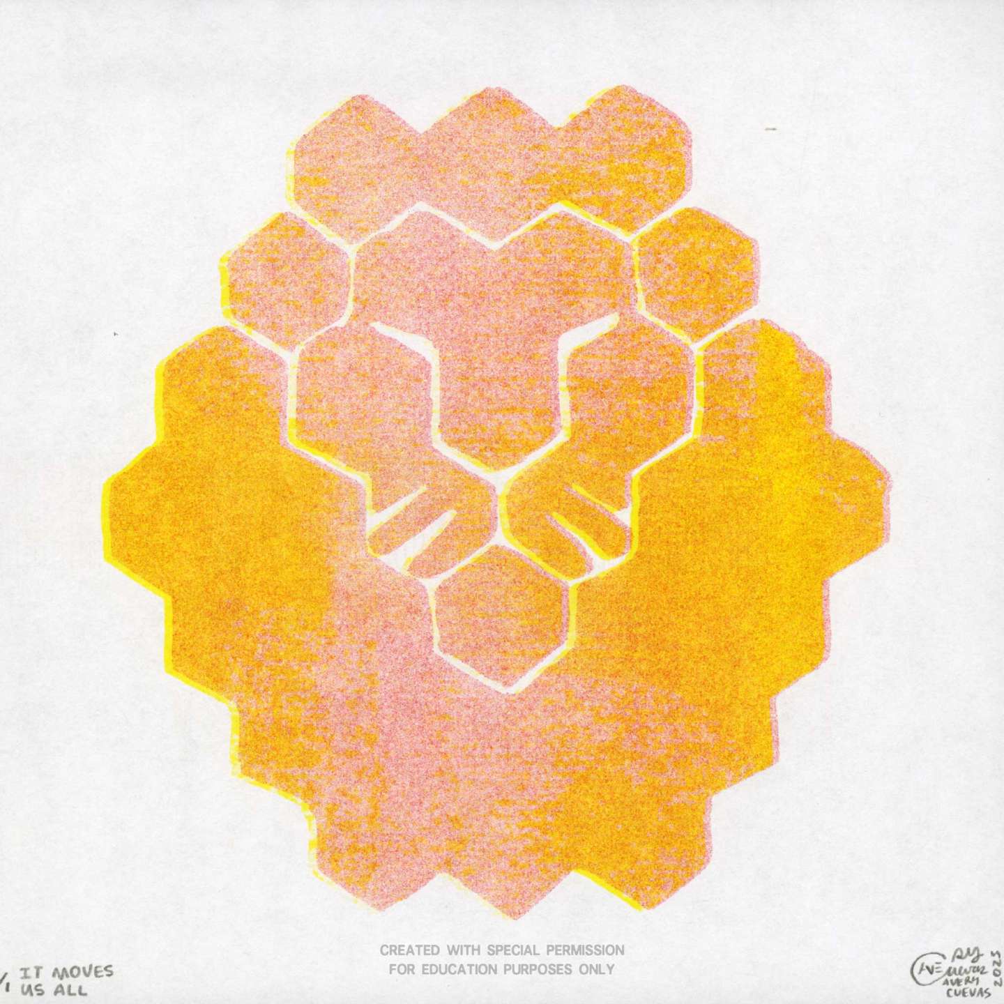 Risograph - The Lion King