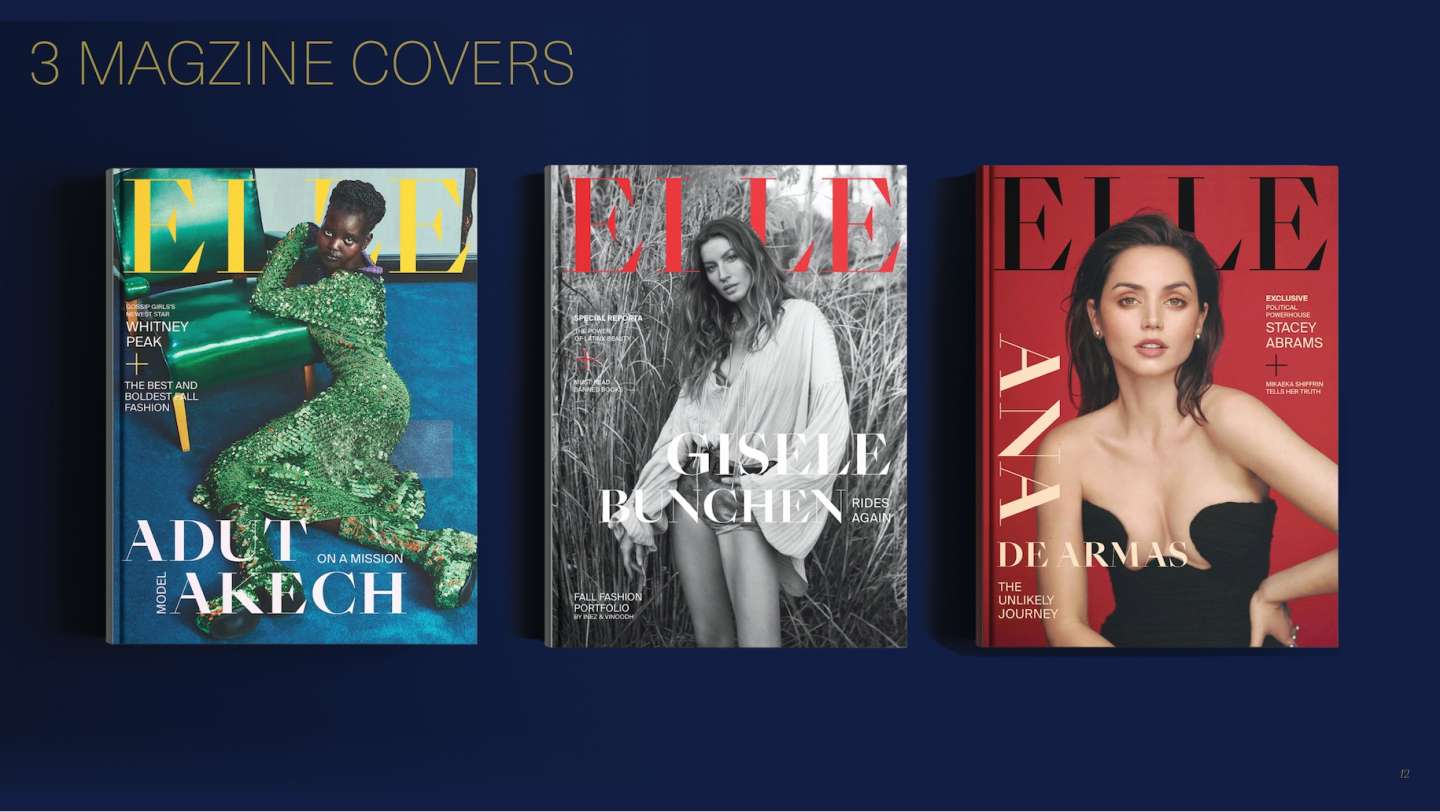 ELLE Magazine Redesign