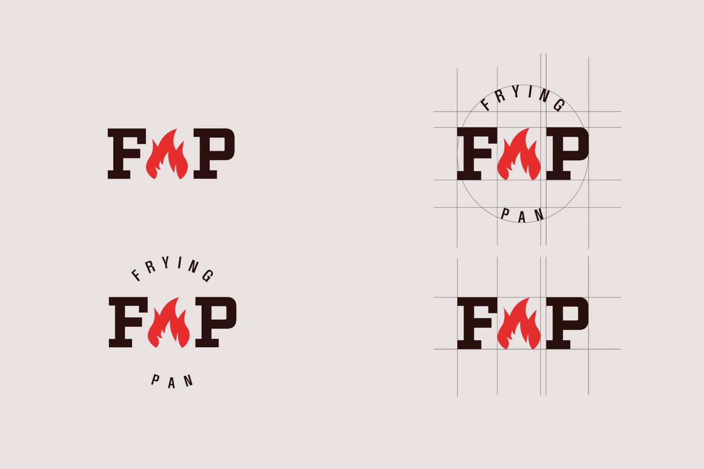 Frying Pan Brand Identity