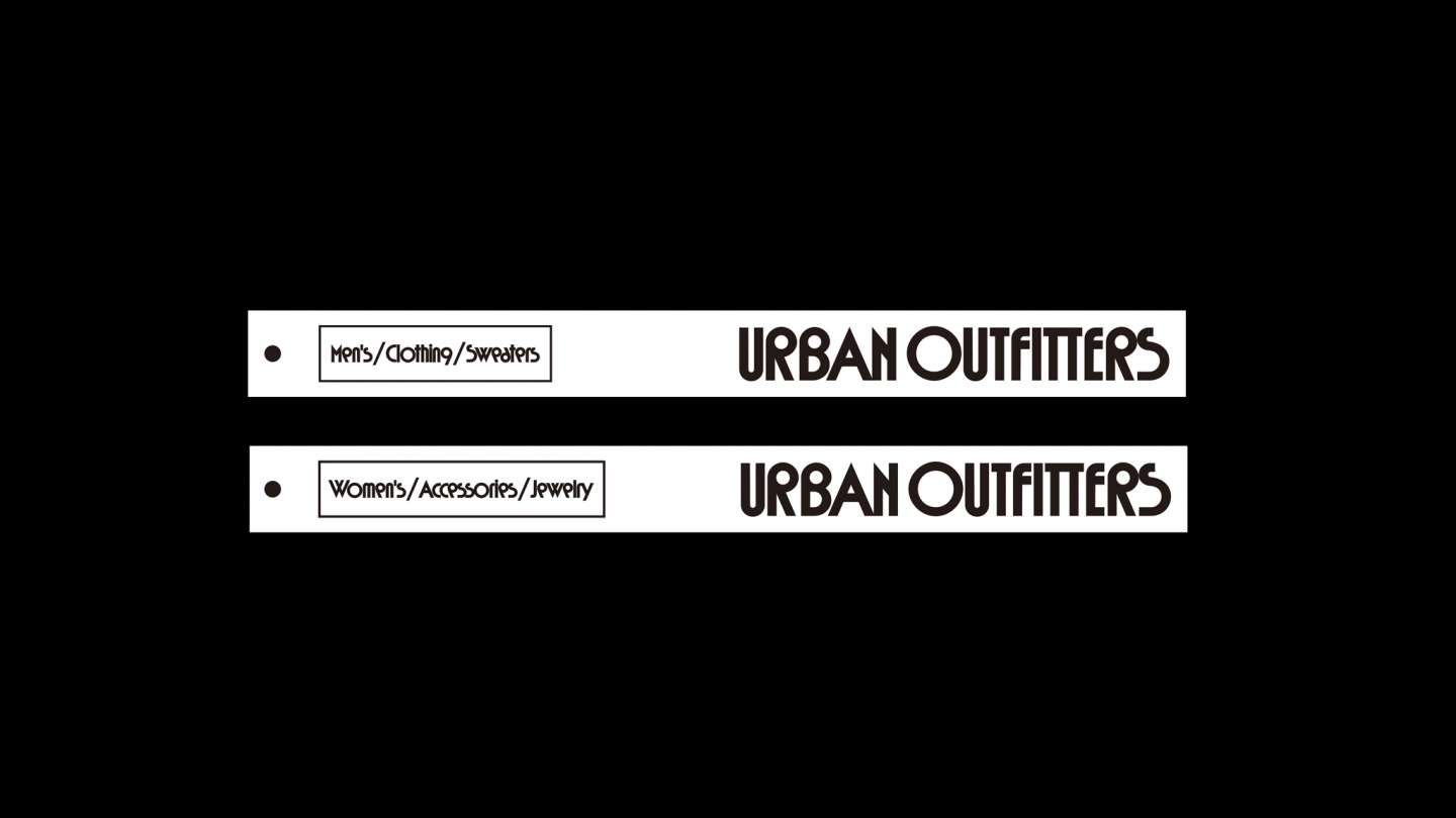 Urban Outfitters Rebrand