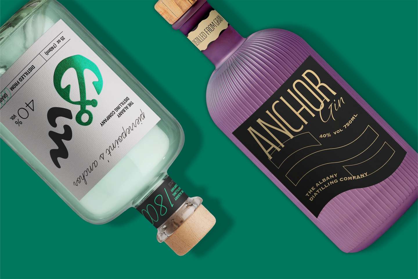 Anchor Gin Packaging