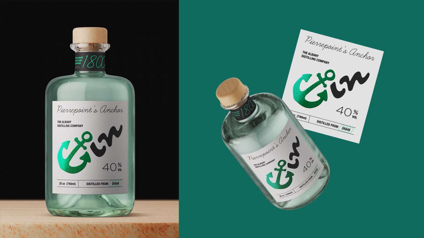 Anchor Gin Packaging