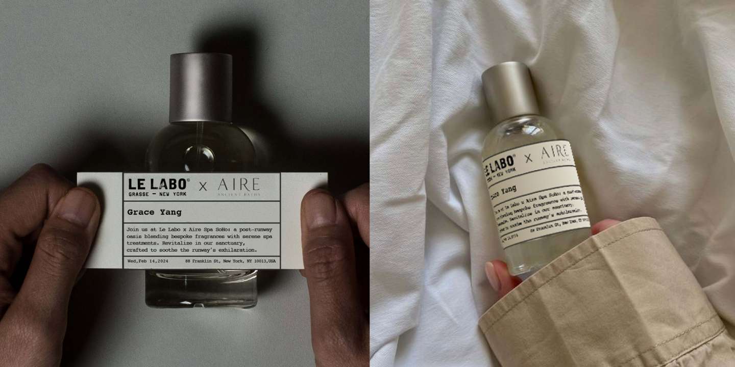 NYFW- Le Labo x Aire Experiential design