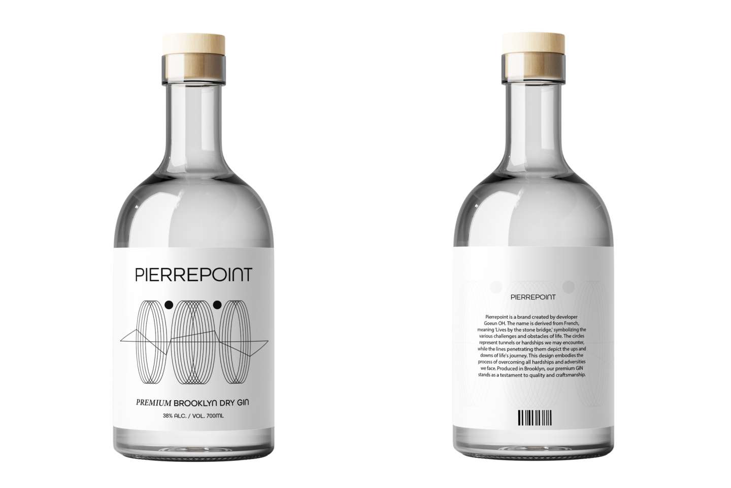 PIERREPOINT - Gin Packaging