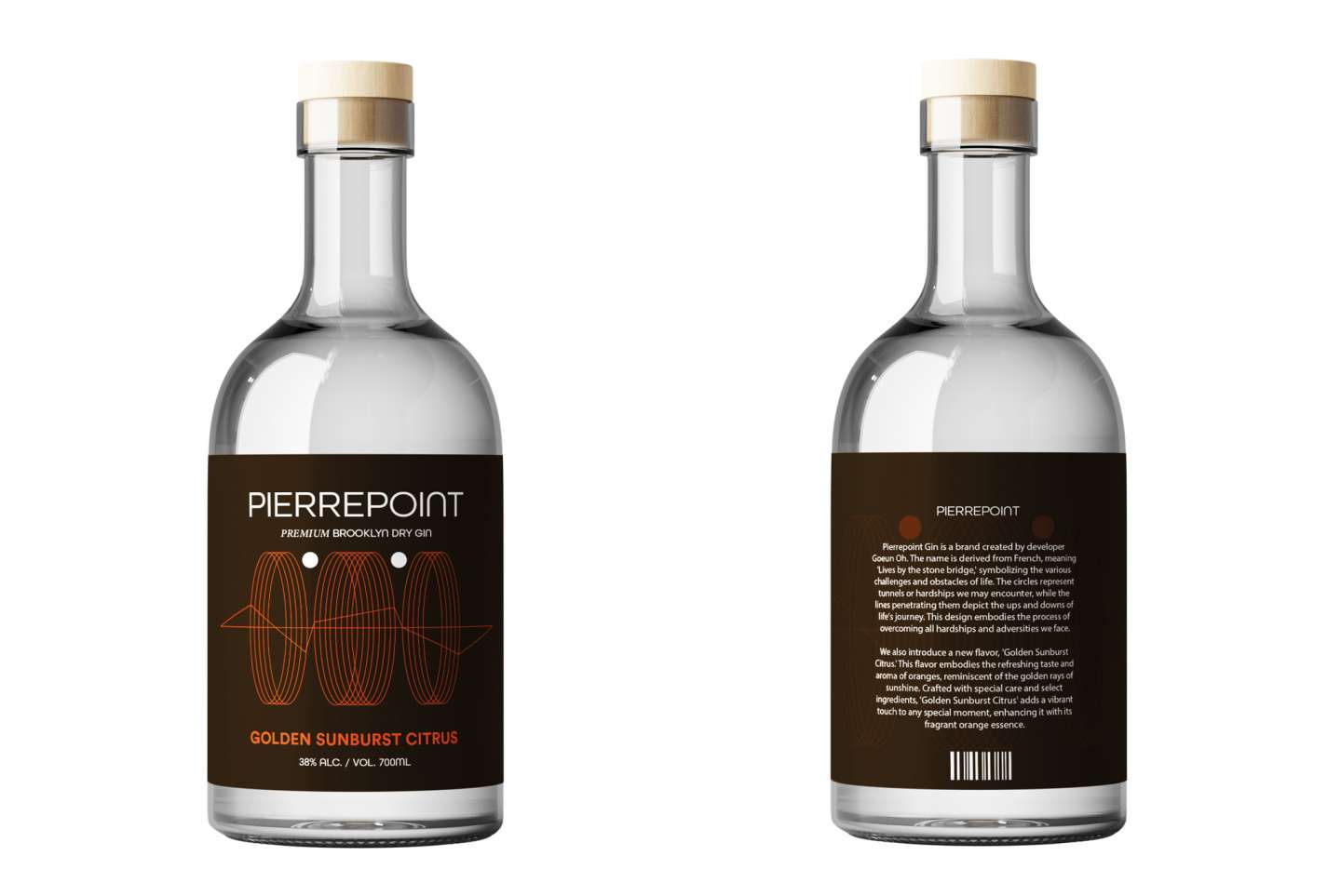 PIERREPOINT - Gin Packaging