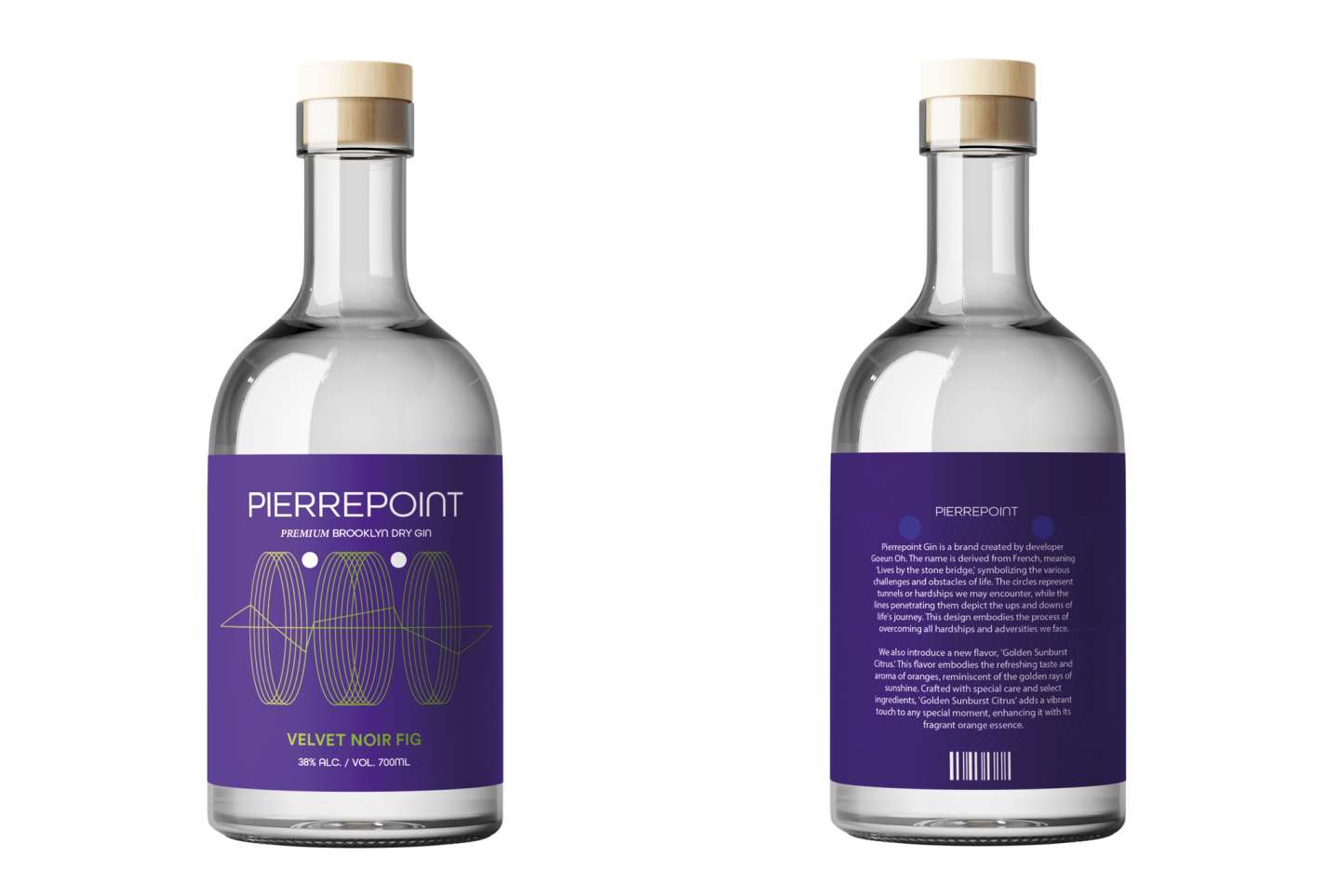 PIERREPOINT - Gin Packaging