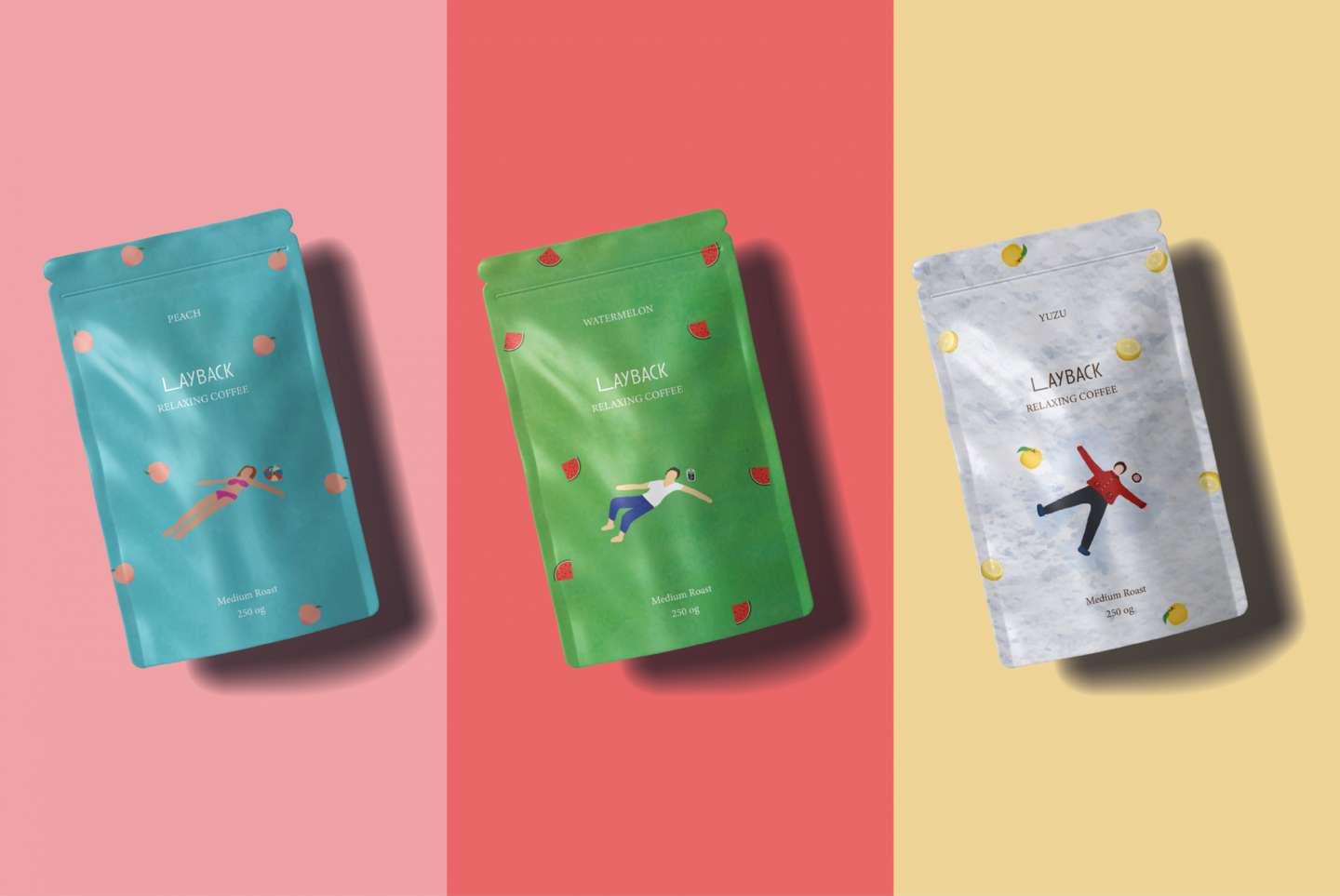 LAYBACK - Coffee Brand Identity